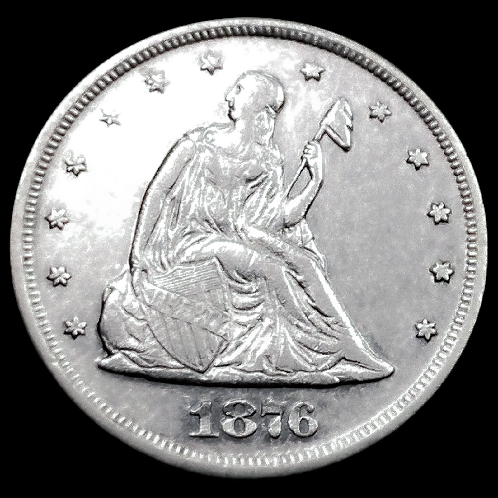 1876 Twenty Cent Piece (1 of 2)