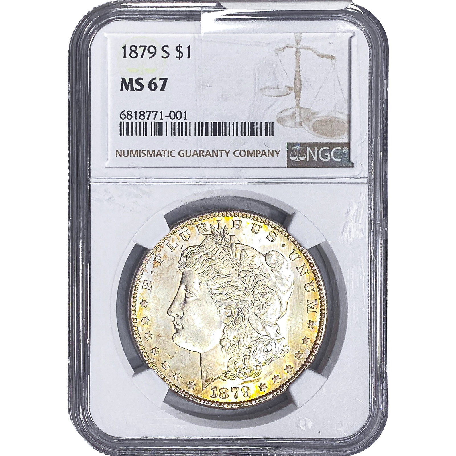 1879-S Morgan Silver Dollar NGC MS67 (1 of 2)