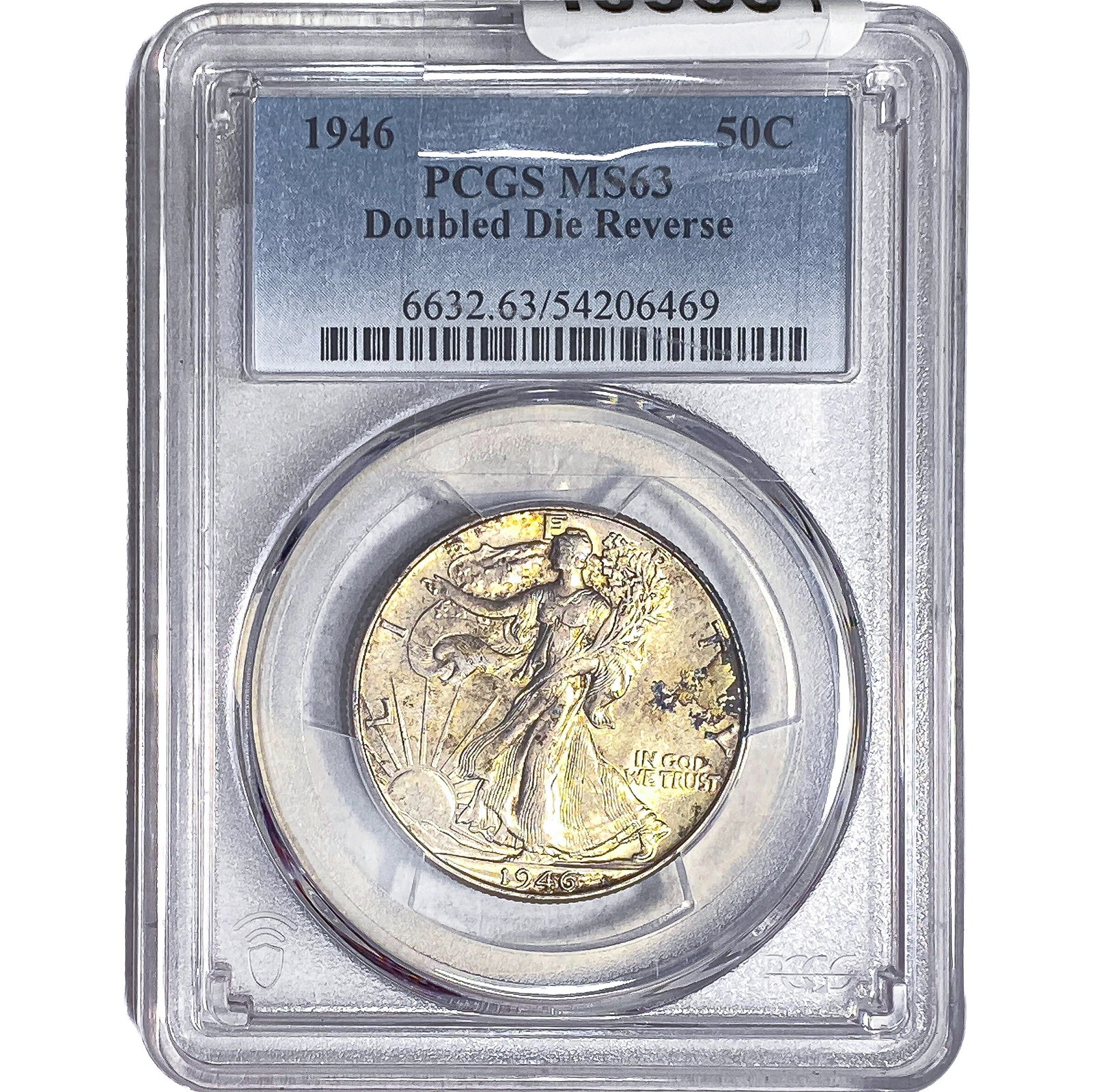 1946 Walking Liberty Half Dollar PCGS MS63 DDR (1 of 2)