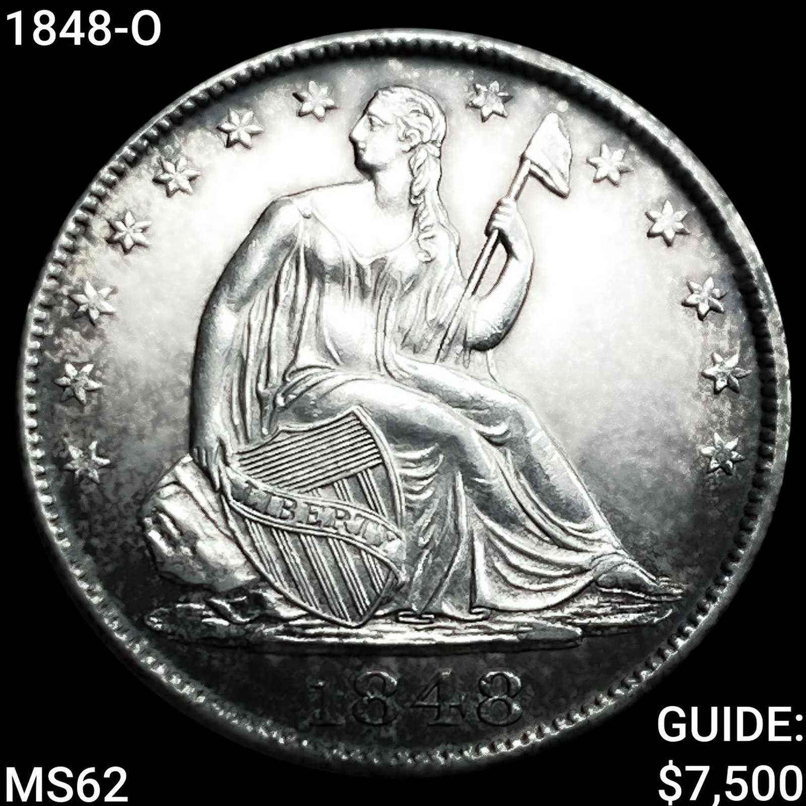 1848-O Seated Liberty Half Dollar (1 of 2)