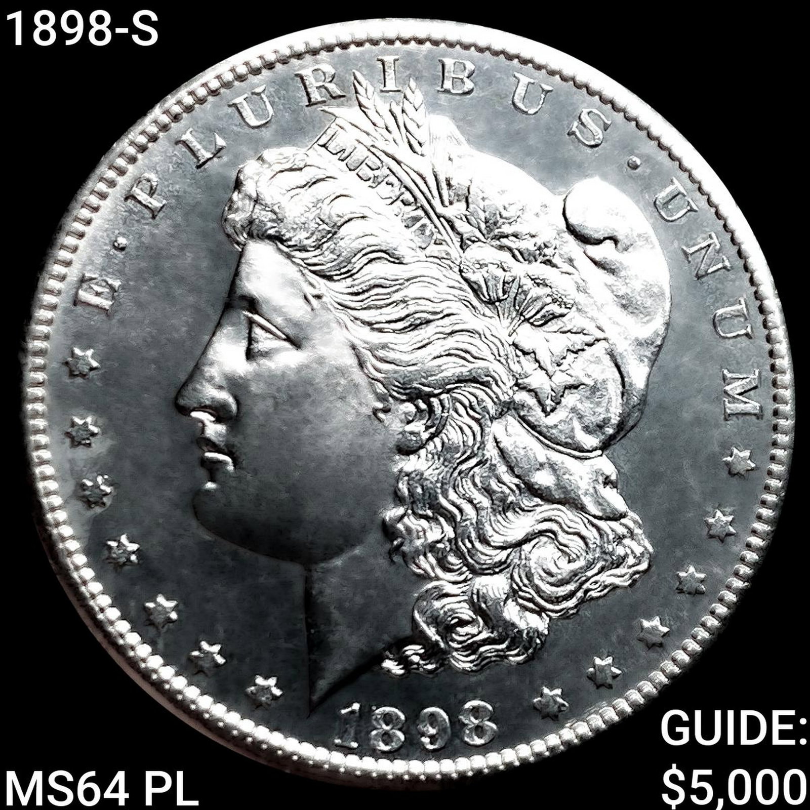 1898-S Morgan Silver Dollar (1 of 2)