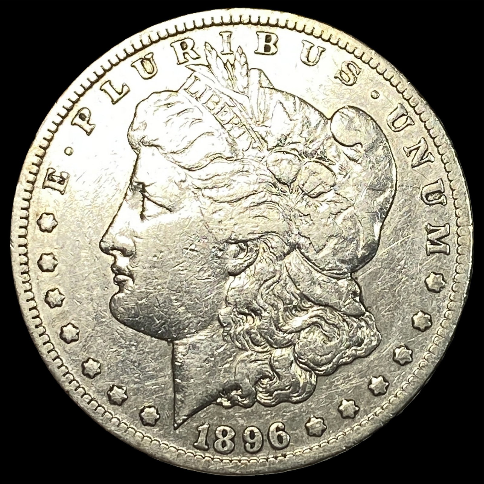 1896-S Morgan Silver Dollar LIGHTLY CIRCULATED (1 of 2)