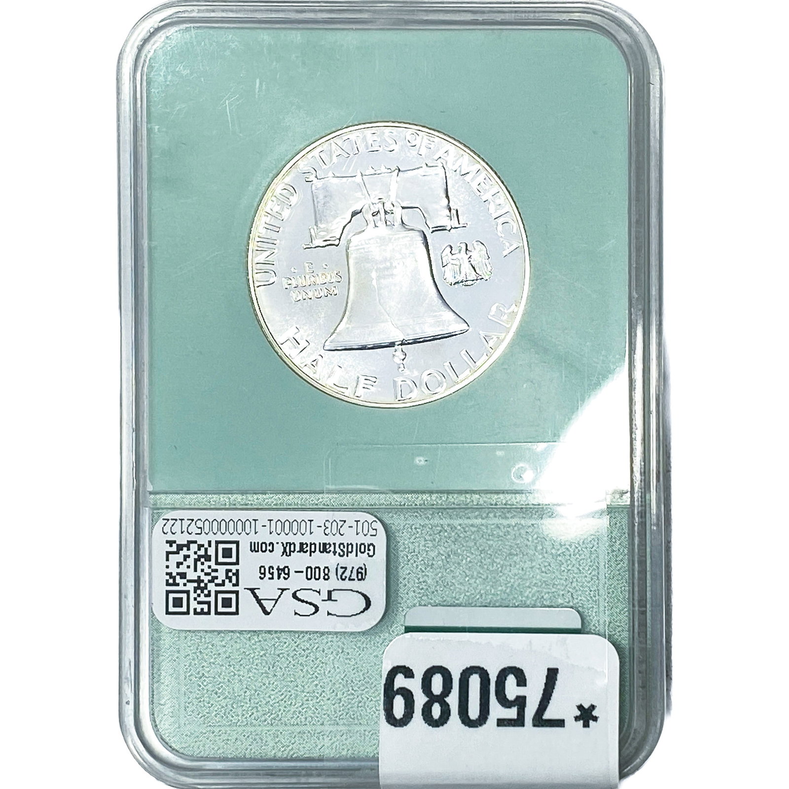 1962 Franklin Half Dollar NTC PR68 - 2