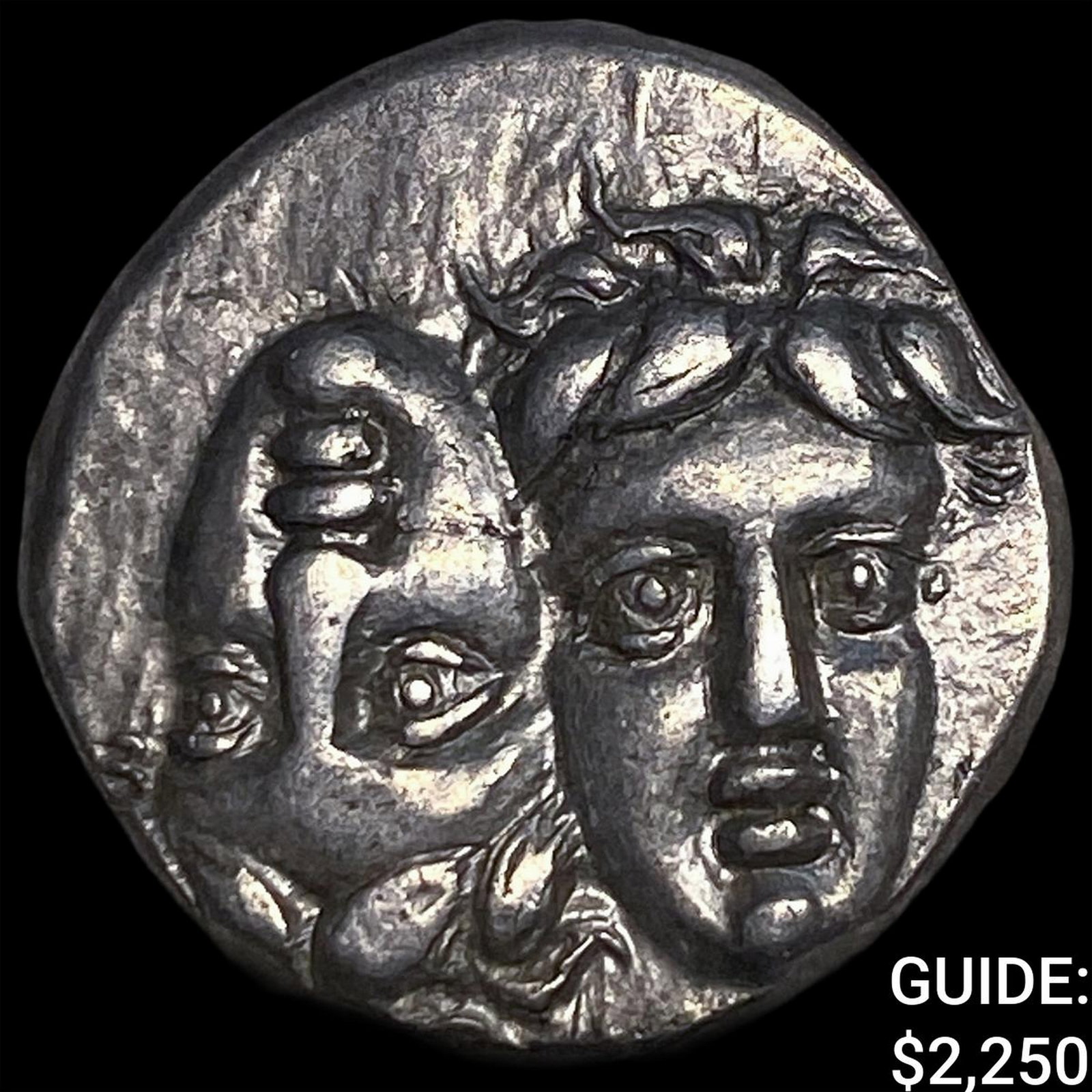 Ancient Greece Moesia, Istros 4th Century BC Silver Drachm CLOSELY UNCIRCULATED (1 of 2)