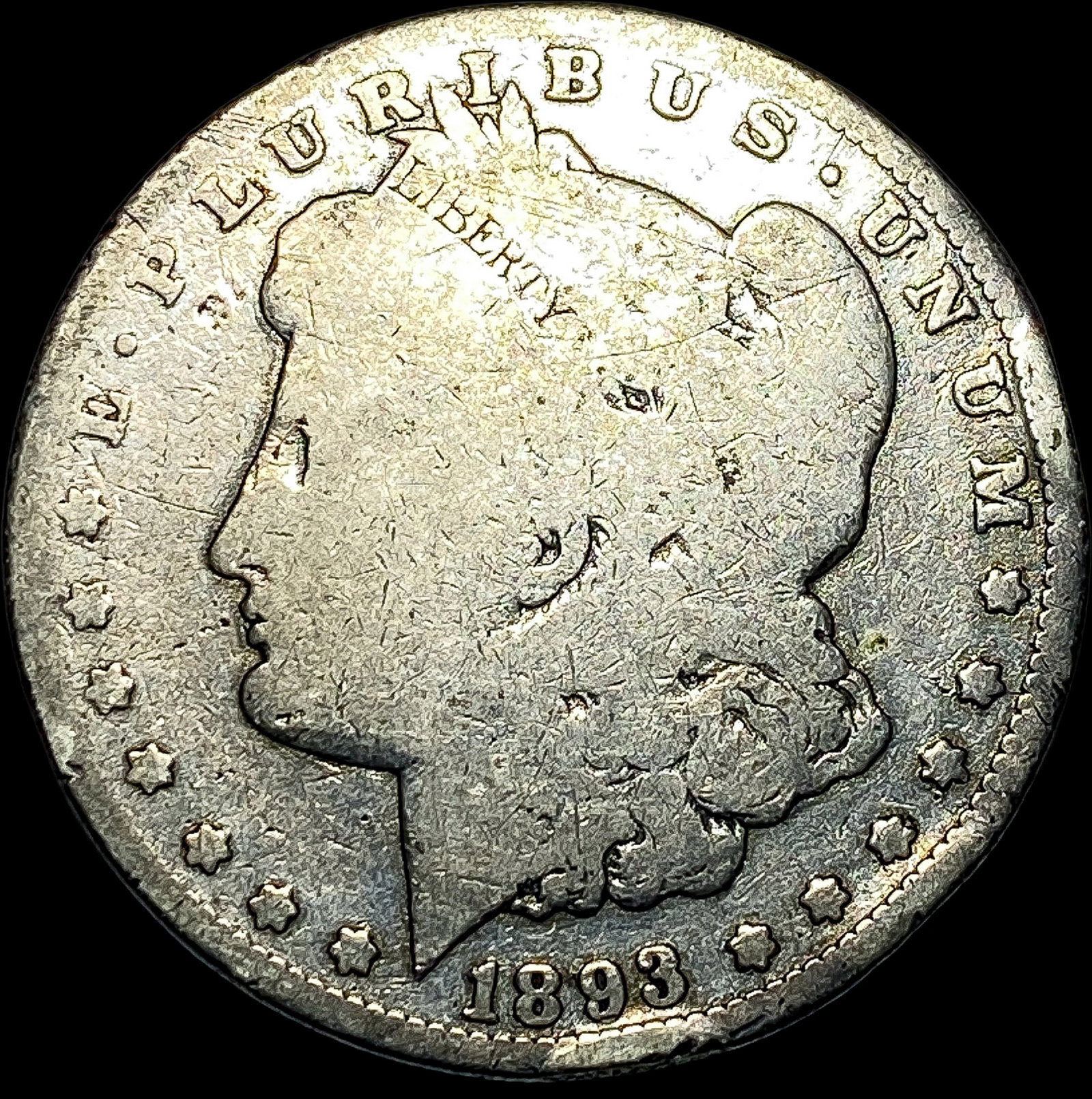 1893-O Silver Morgan Dollar NICELY CIRCULATED: 1893-O Silver Morgan Dollar NICELY CIRCULATED