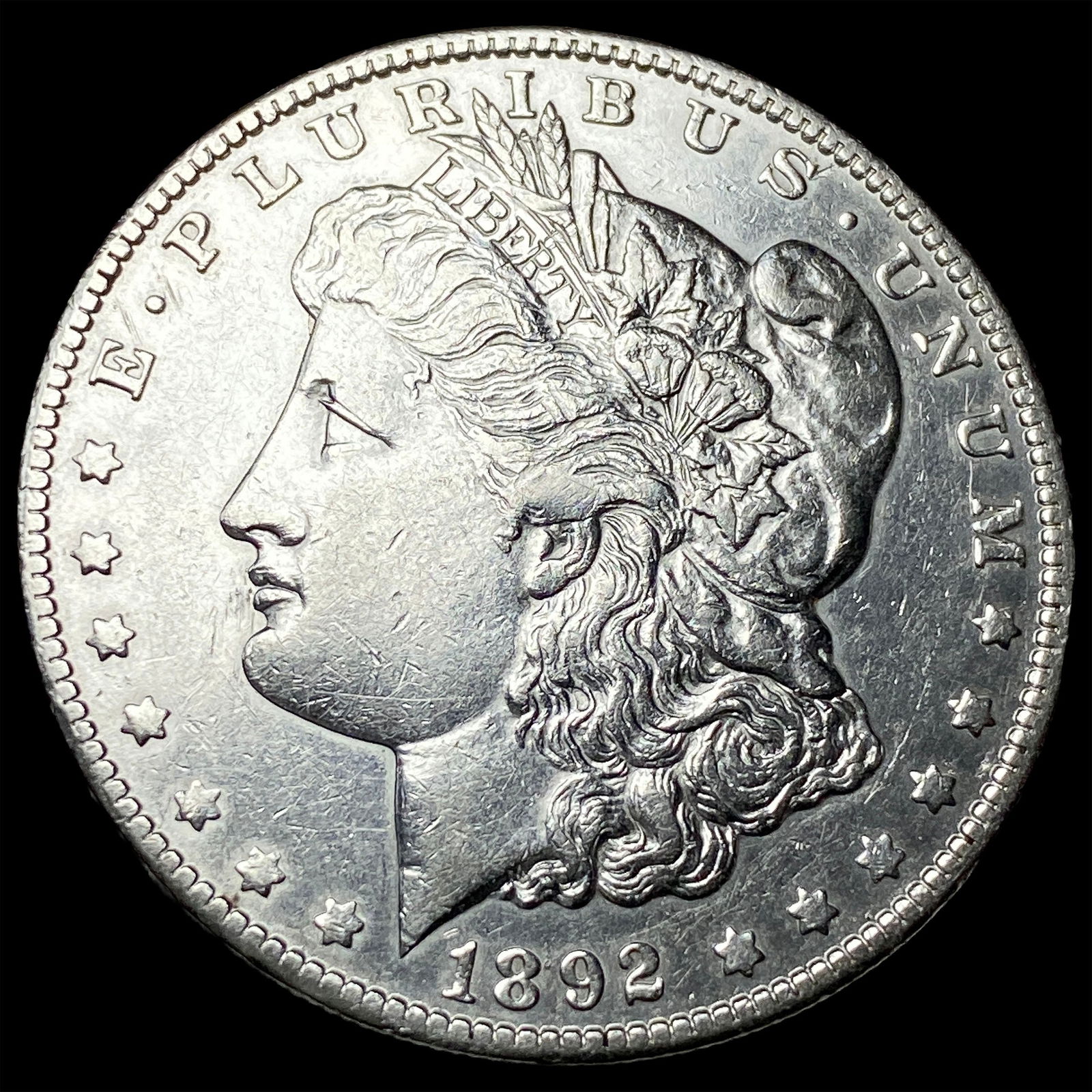 1892-O Silver Morgan Dollar CLOSELY UNCIRCULATED: 1892-O Silver Morgan Dollar CLOSELY UNCIRCULATED