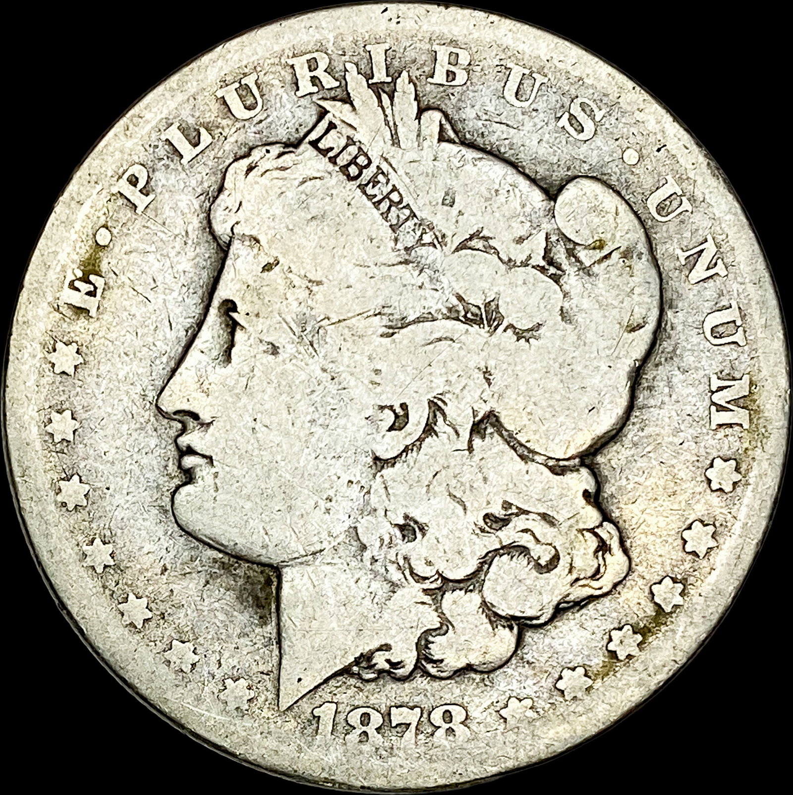 1878-CC Silver Morgan Dollar NICELY CIRCULATED (1 of 2)