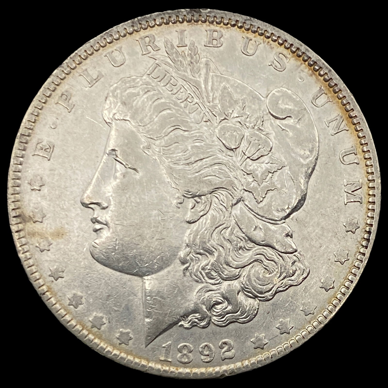1892 Silver Morgan Dollar CLOSELY UNCIRCULATED (1 of 2)