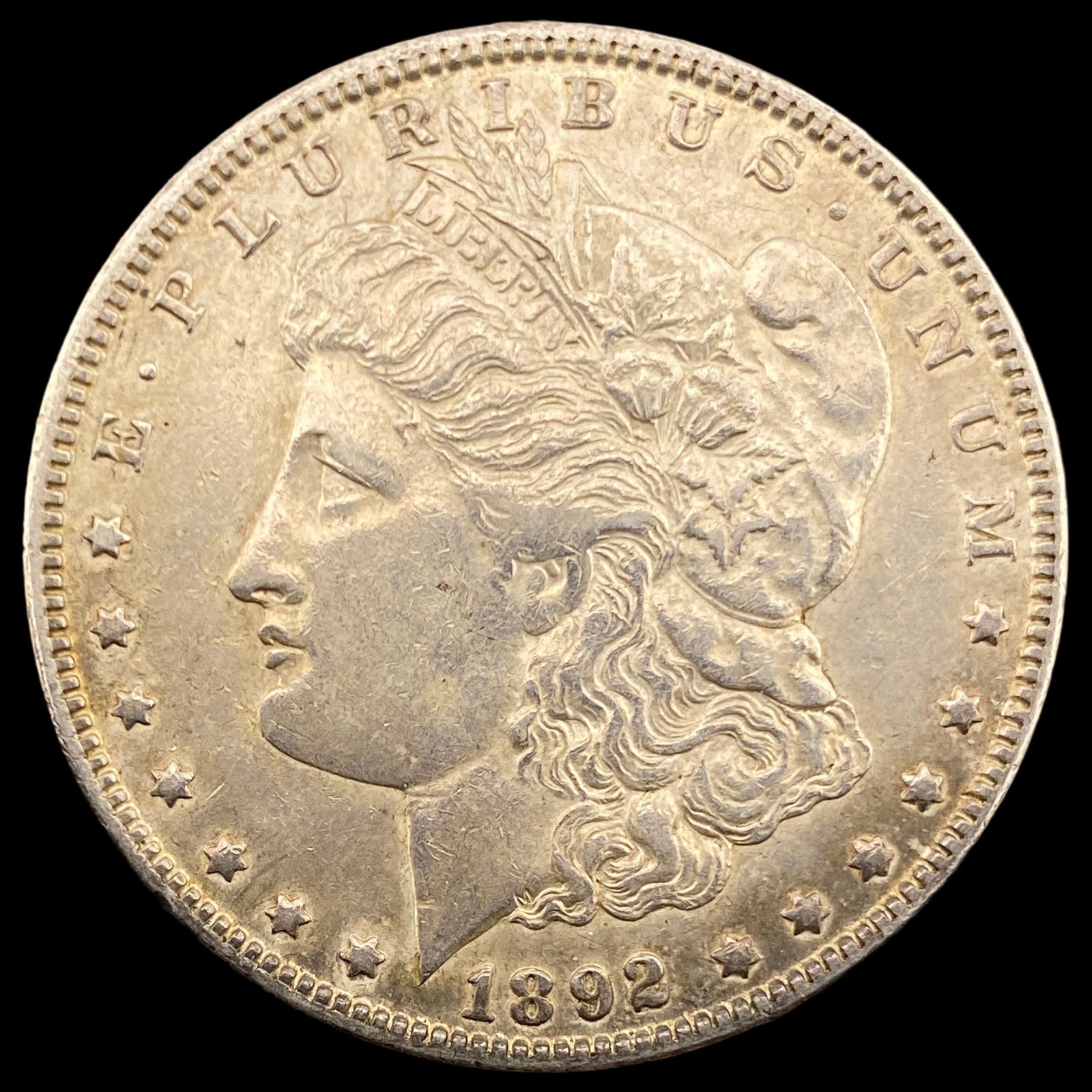 1892-O Silver Morgan Dollar NEARLY UNCIRCULATED: 1892-O Silver Morgan Dollar NEARLY UNCIRCULATED