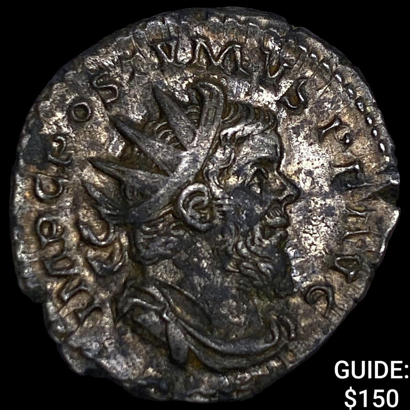 Gallic Empire Postumus 259-268 AD Bi Antoninianus NEARLY UNCIRCULATED (1 of 2)