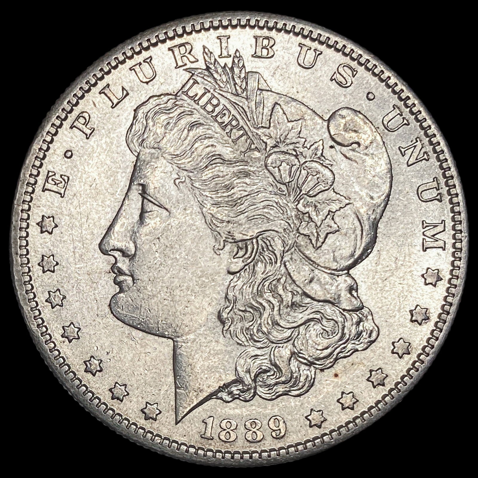 1889-S Silver Morgan Dollar CHOICE BU (1 of 2)