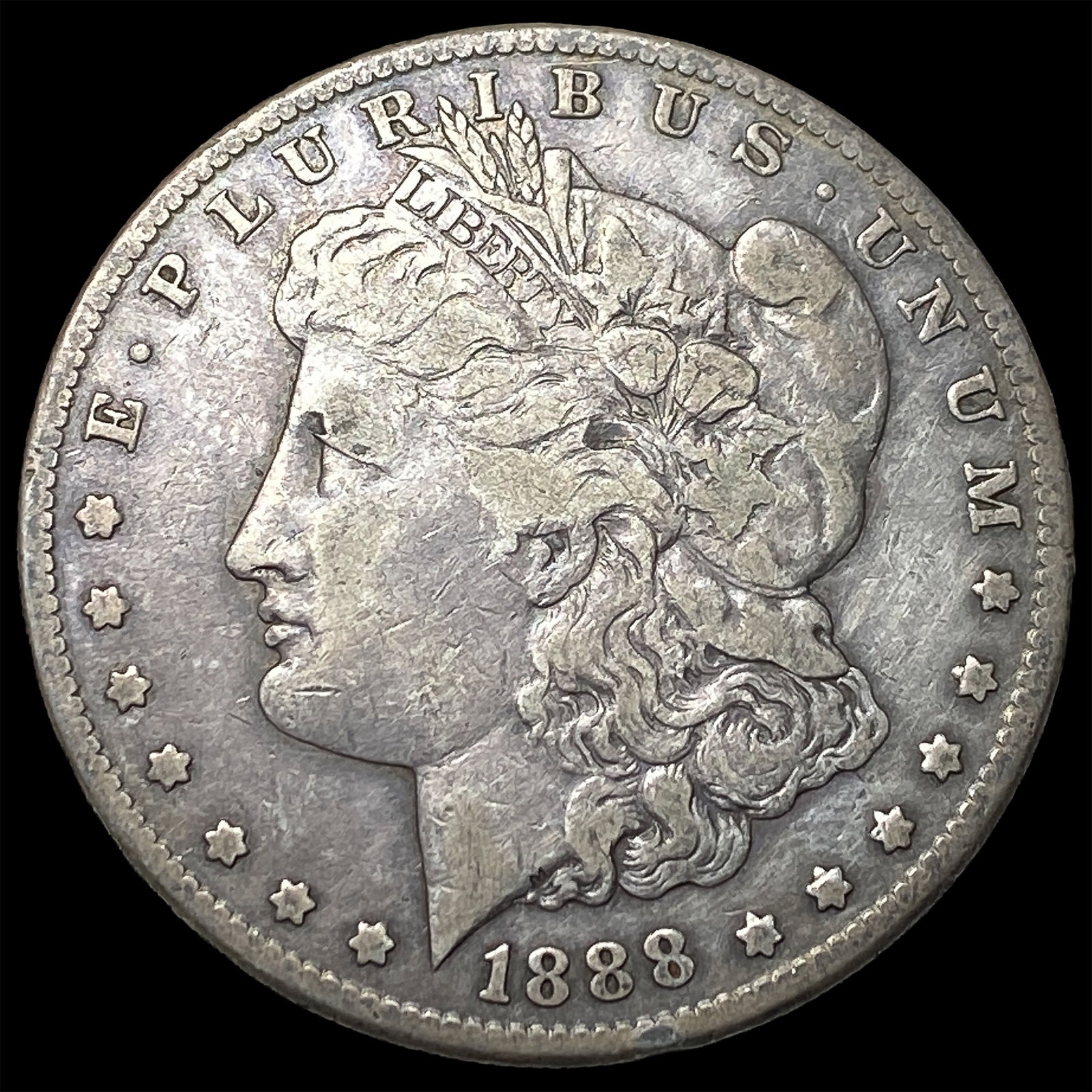 1888-S Silver Morgan Dollar HIGH GRADE: 1888-S Silver Morgan Dollar HIGH GRADE