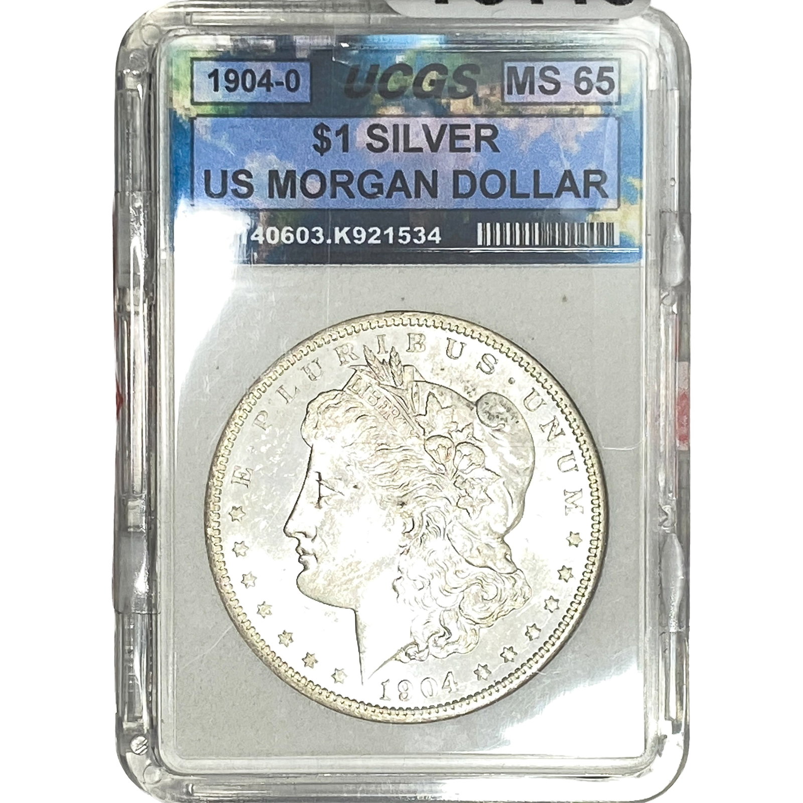 1904-O Morgan Silver Dollar UCGS MS65 (1 of 2)