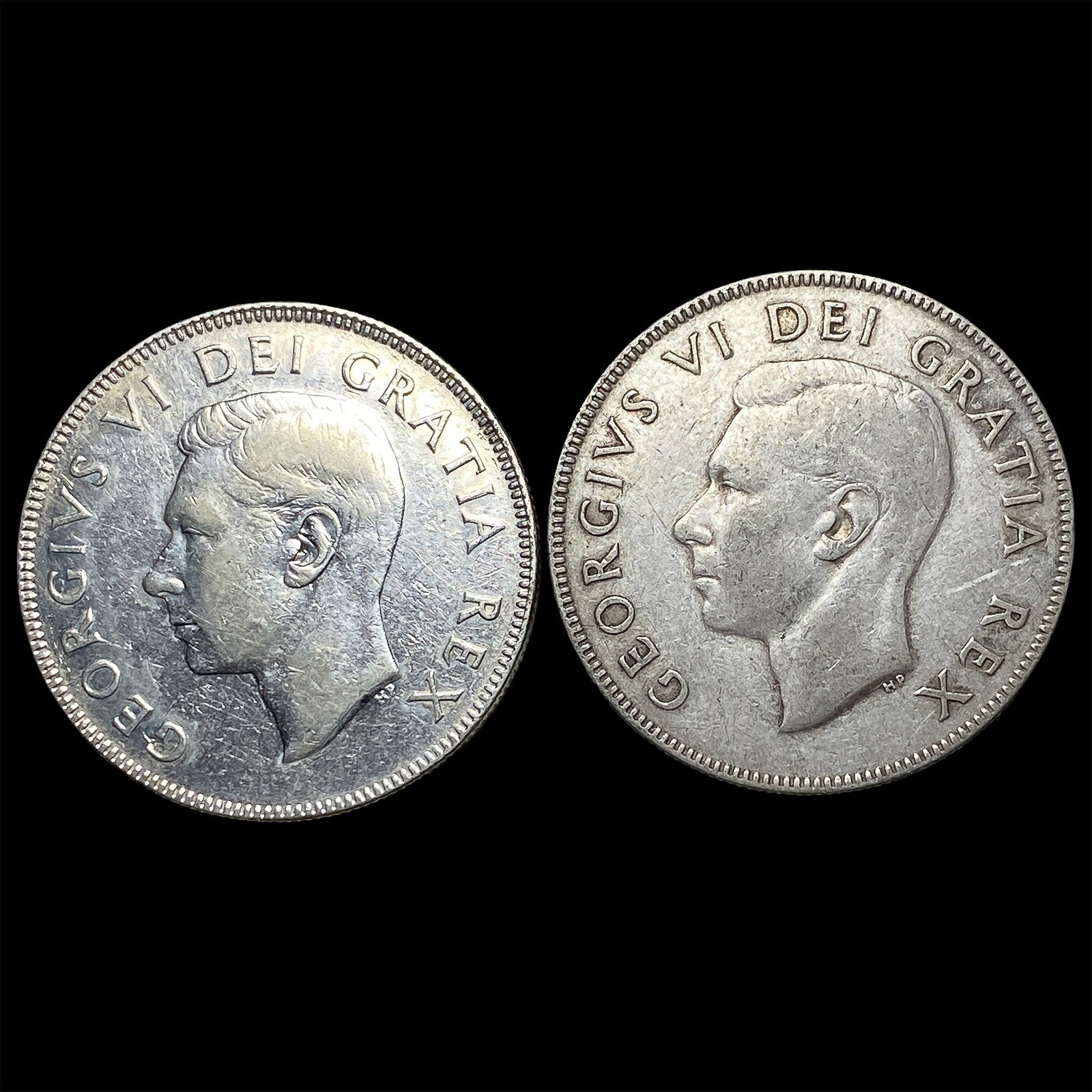 [2] 1949 Canada Silver 50 Cents UNCIRCULATED (1 of 2)