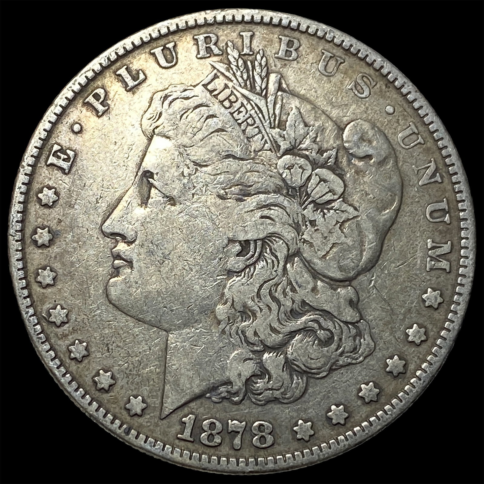 1878 8TF Silver Morgan Dollar HIGH GRADE: 1878 8TF Silver Morgan Dollar HIGH GRADE