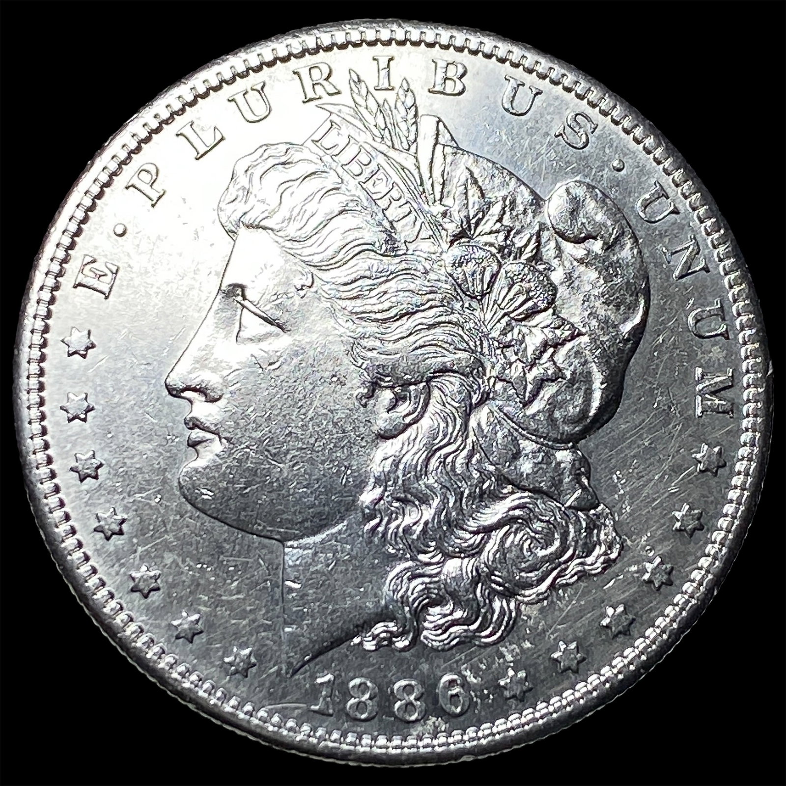 1886-S Morgan Silver Dollar CHOICE AU (1 of 2)