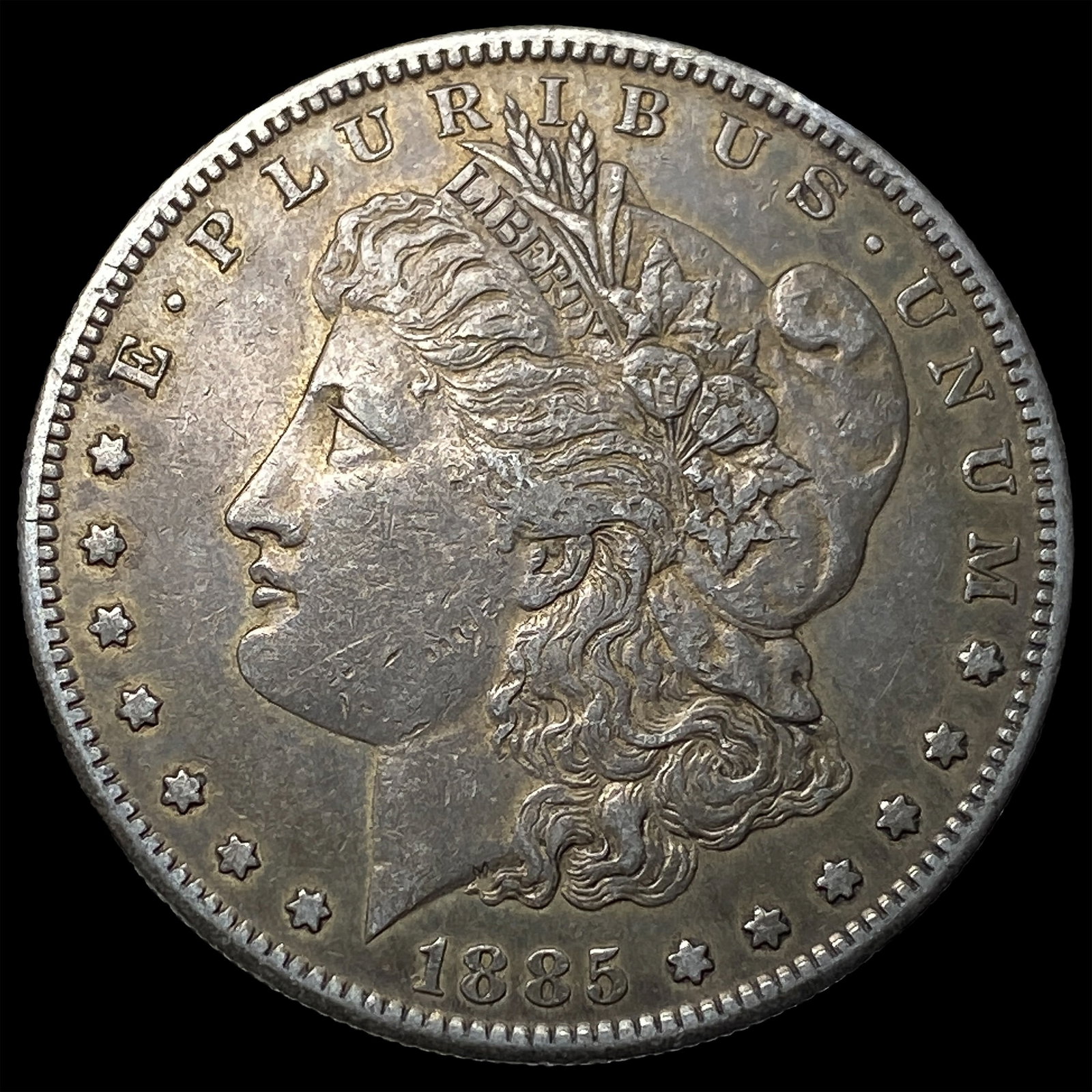 1885-S Silver Morgan Dollar HIGH GRADE: 1885-S Silver Morgan Dollar HIGH GRADE