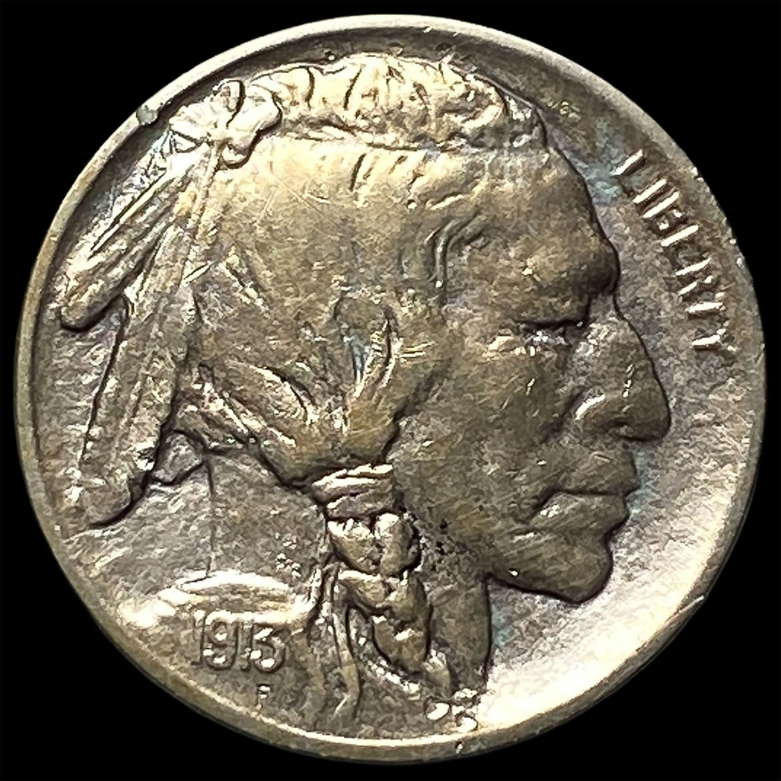1913-D Type 1 Buffalo Nickel CLOSELY UNCIRCULATED (1 of 2)