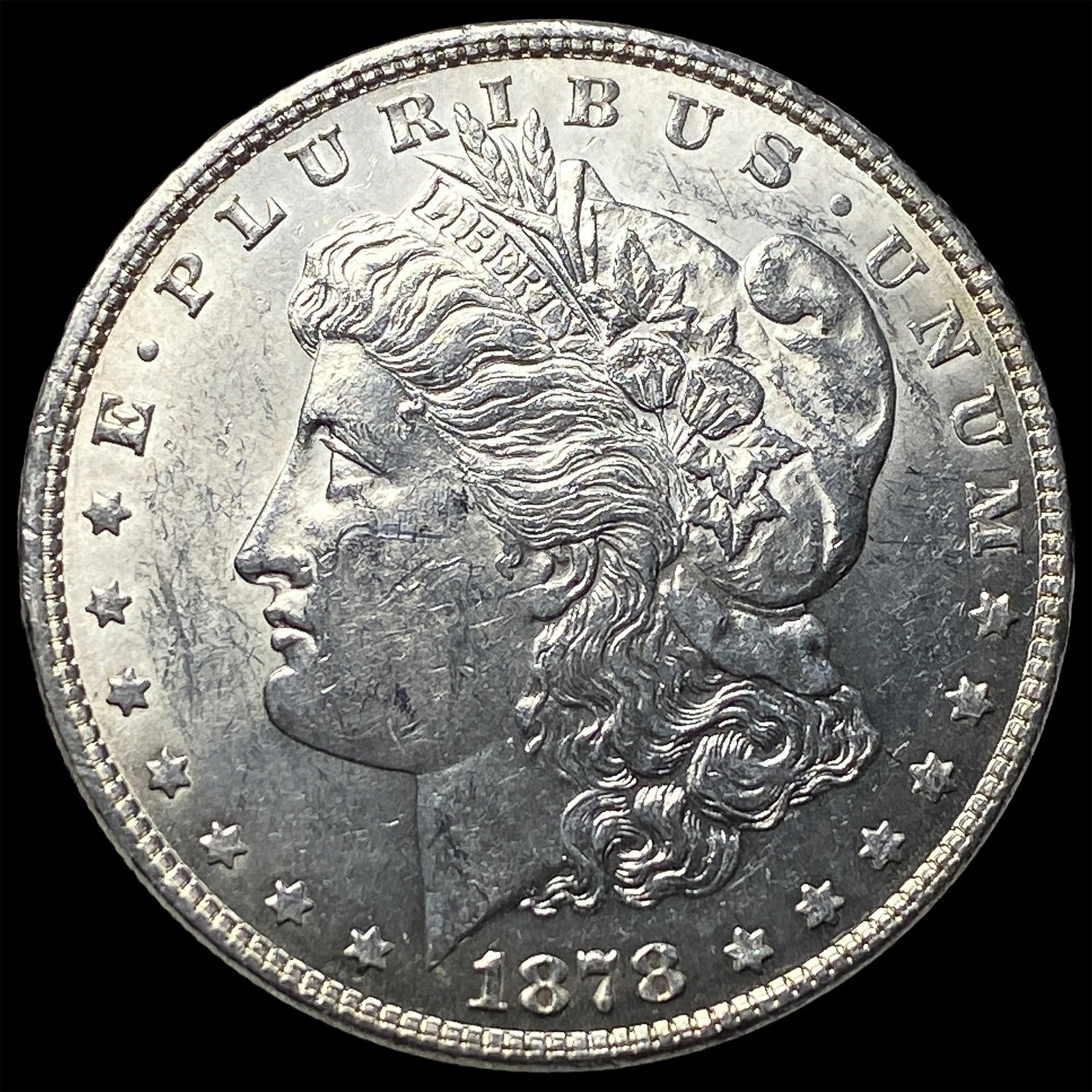 1878 Silver Morgan Dollar HIGH GRADE: 1878 Silver Morgan Dollar HIGH GRADE