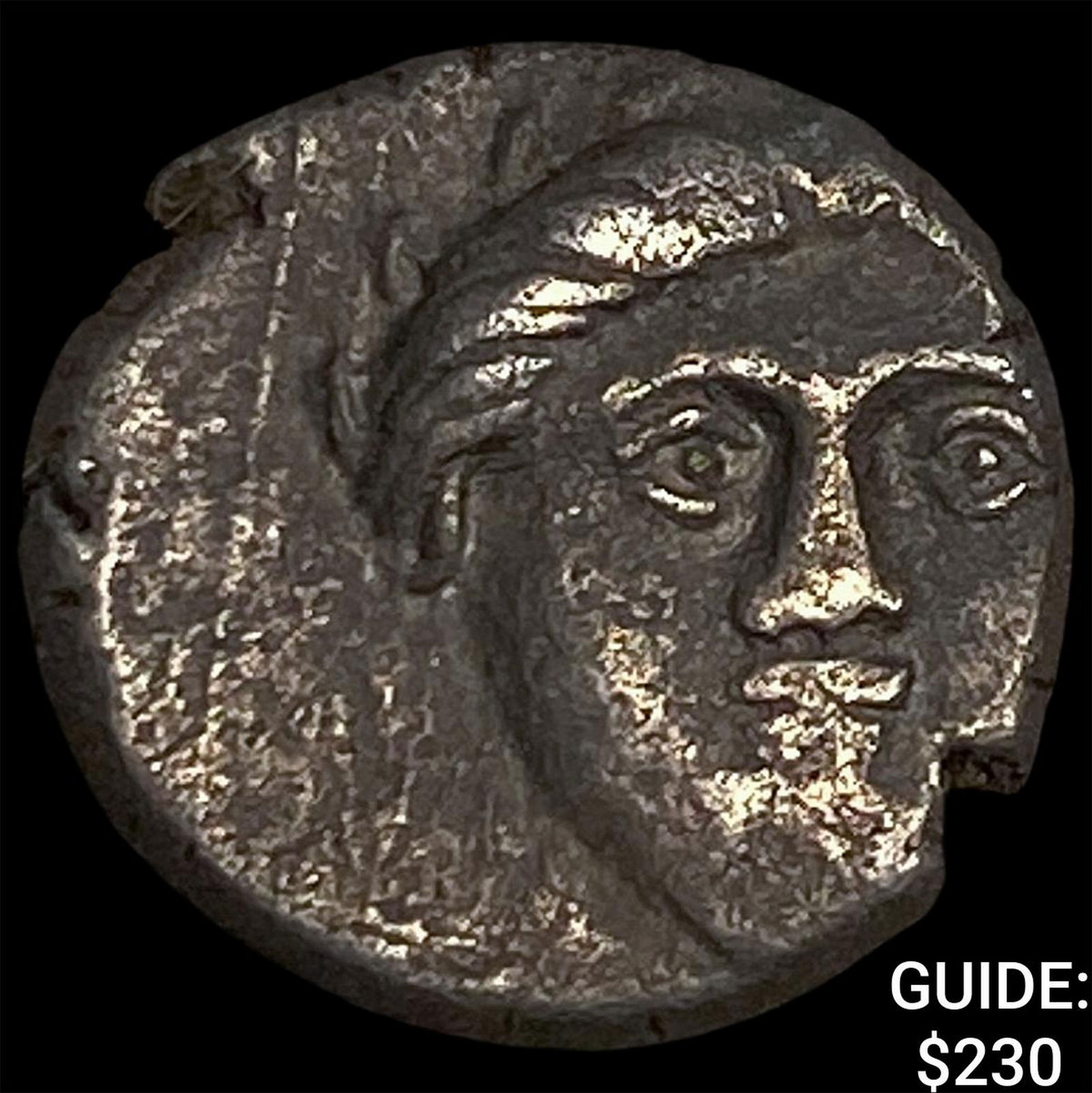 Ancient Apollonia, Pontica Mid-Late 4th Century BC Silver Diobol NEARLY UNCIRCULATED (1 of 2)