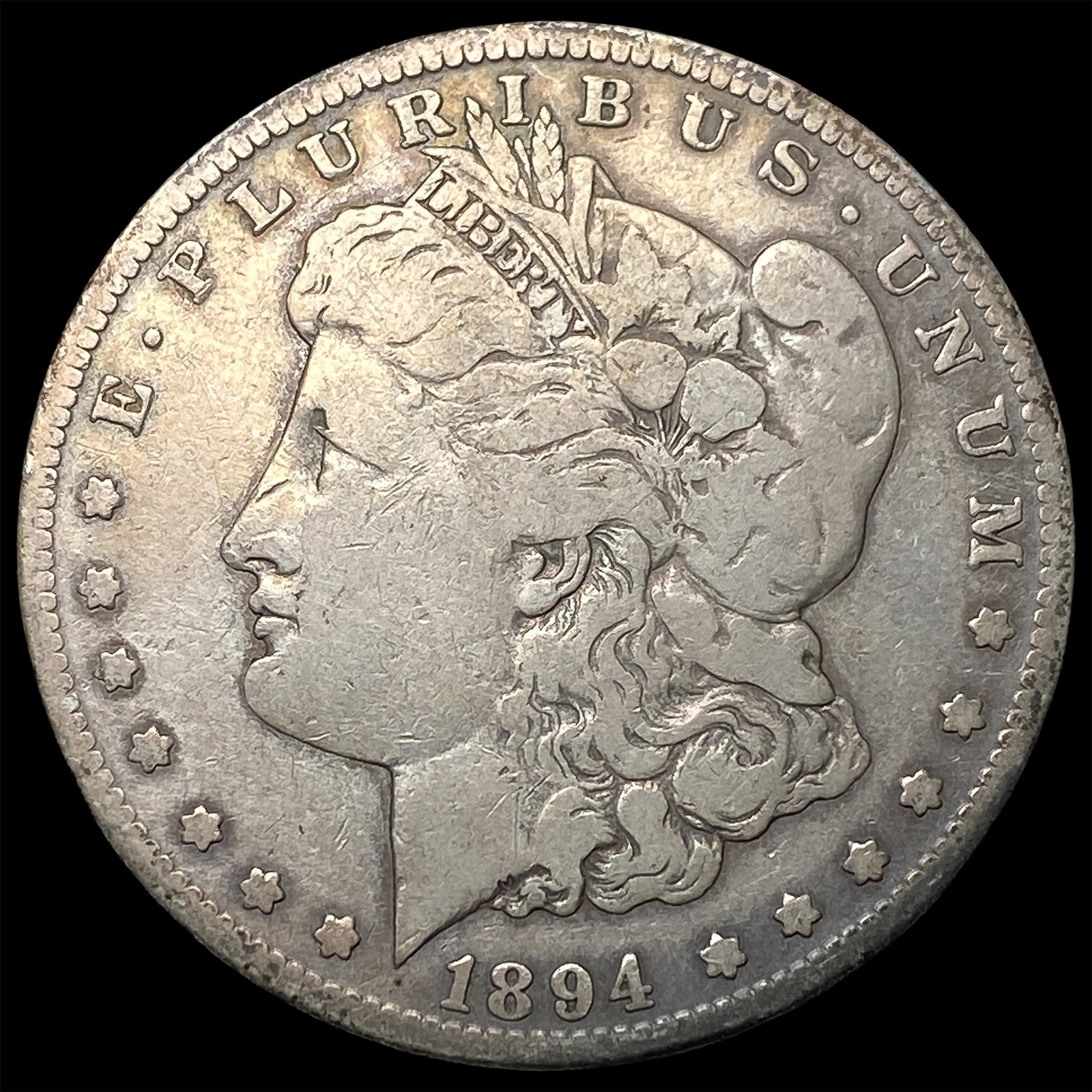 1894-S Silver Morgan Dollar LIGHTLY CIRCULATED: 1894-S Silver Morgan Dollar LIGHTLY CIRCULATED