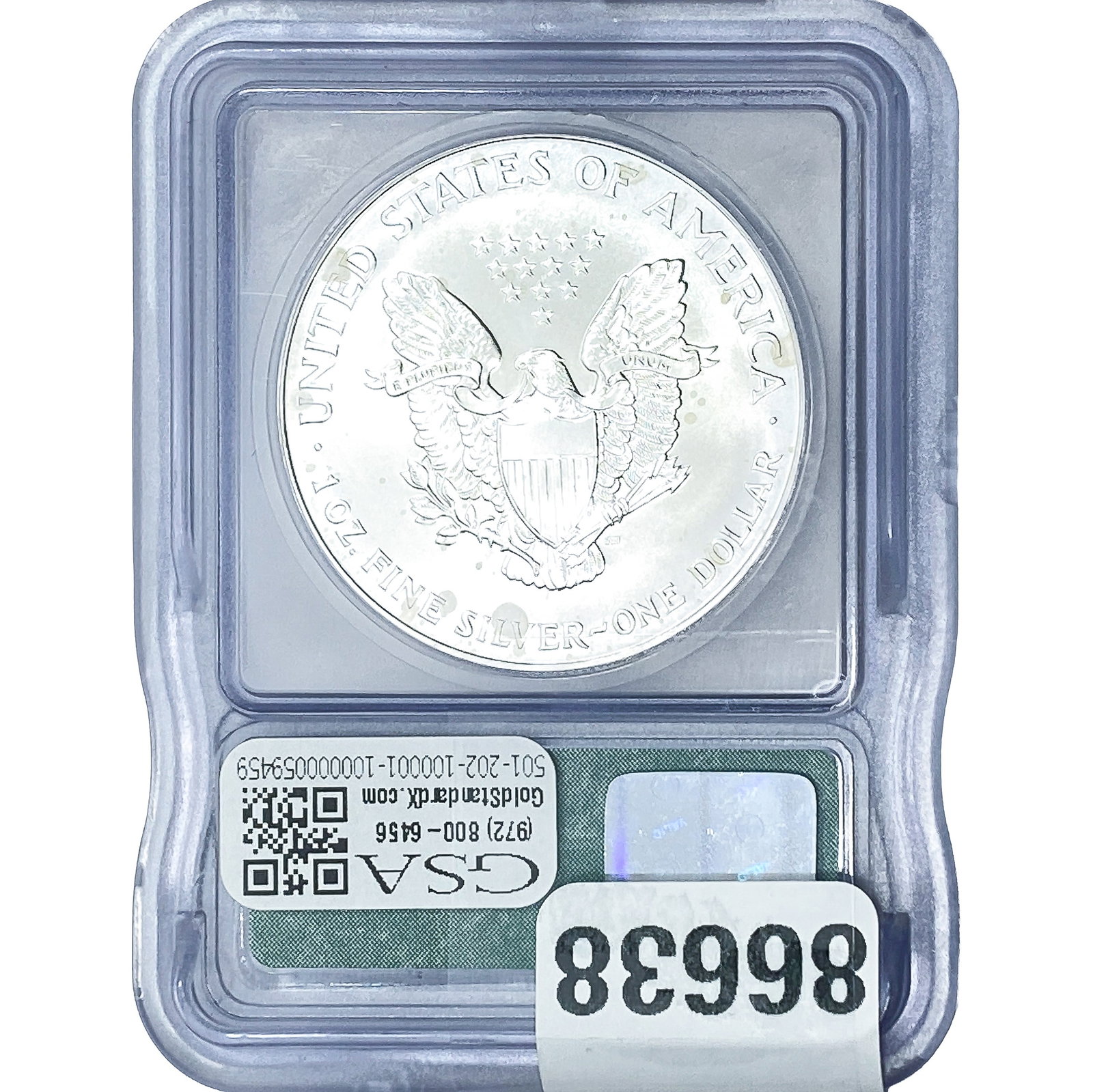 2000 Silver Eagle ICG MS69 - 2