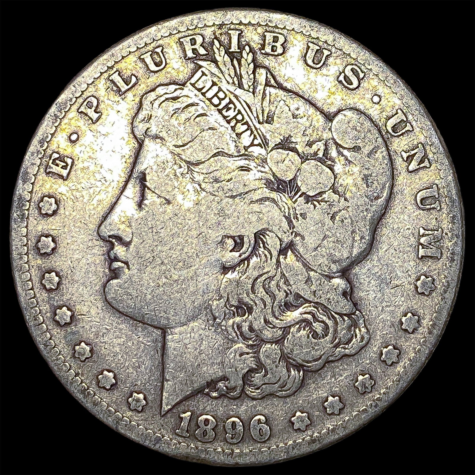1896-S Silver Morgan Dollar NICELY CIRCULATED (1 of 2)