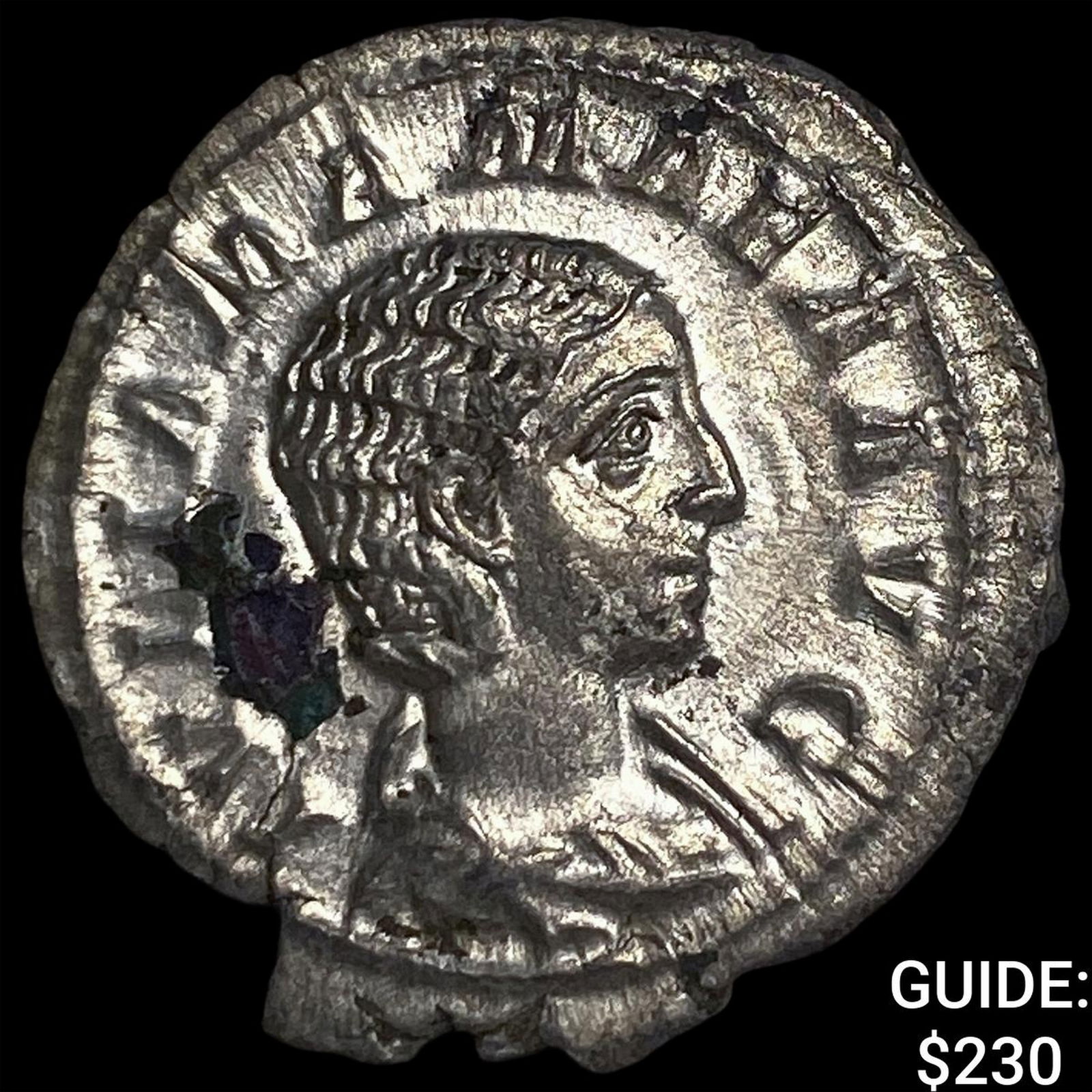 Roman Empire Julia Mamaea 225-235 AD Silver Plated Denarius CLOSELY UNCIRCULATED: Roman Empire Julia Mamaea 225-235 AD Silver Plated Denarius CLOSELY UNCIRCULATED