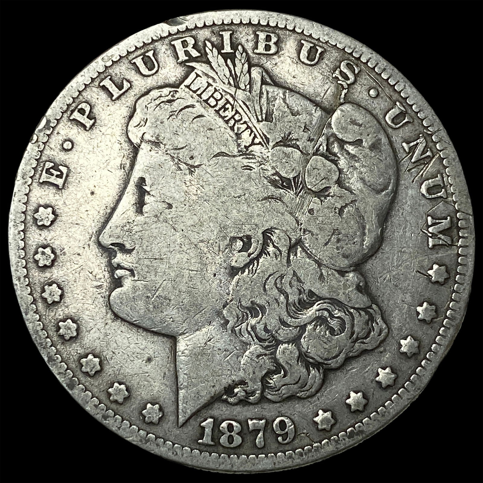 1879-S Rev 78 Silver Morgan Dollar LIGHTLY CIRCULATED: 1879-S Rev 78 Silver Morgan Dollar LIGHTLY CIRCULATED