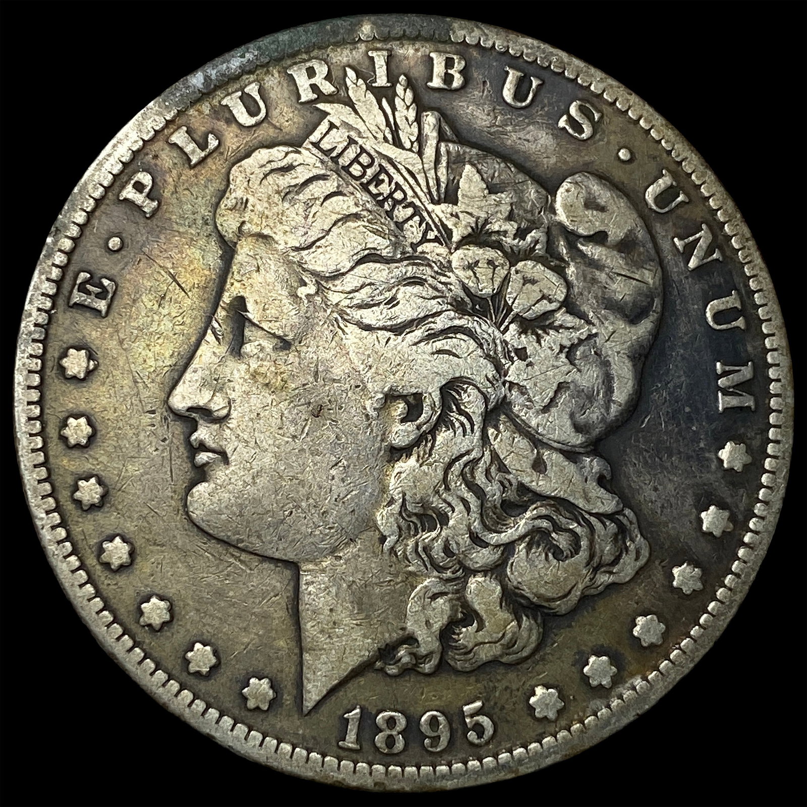 1895-S Silver Morgan Dollar LIGHTLY CIRCULATED: 1895-S Silver Morgan Dollar LIGHTLY CIRCULATED