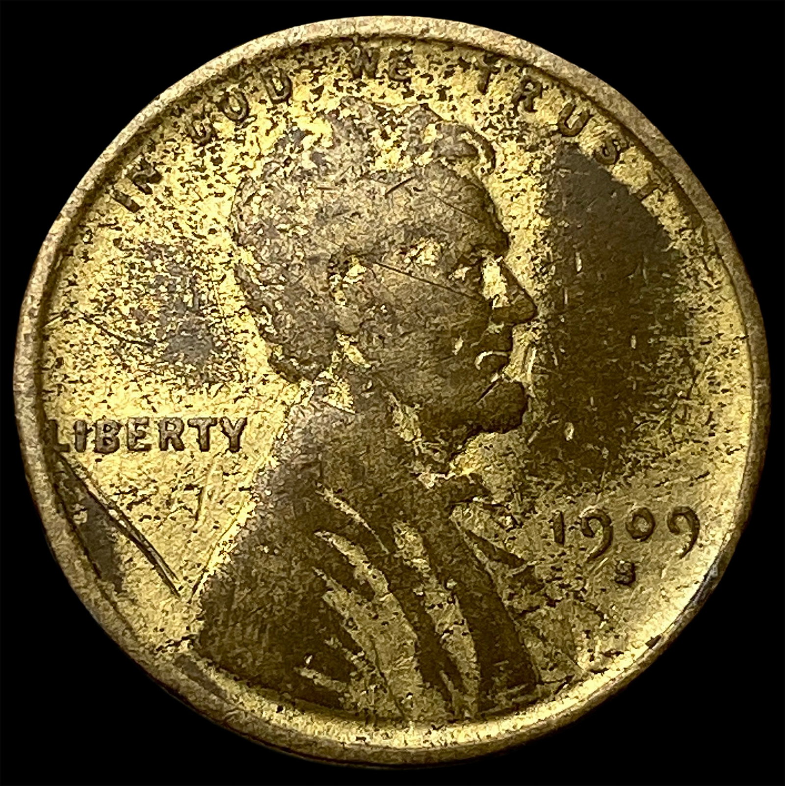 1909-S Lincoln Wheat Cent HIGH GRADE (1 of 2)