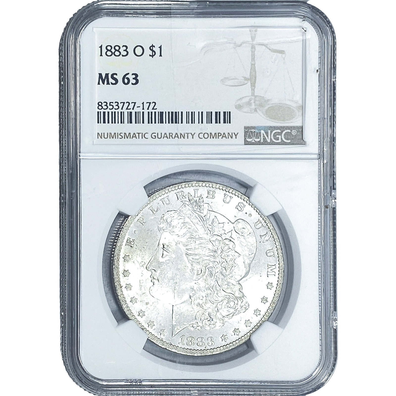 1883-O Morgan Silver Dollar NGC MS63 (1 of 2)
