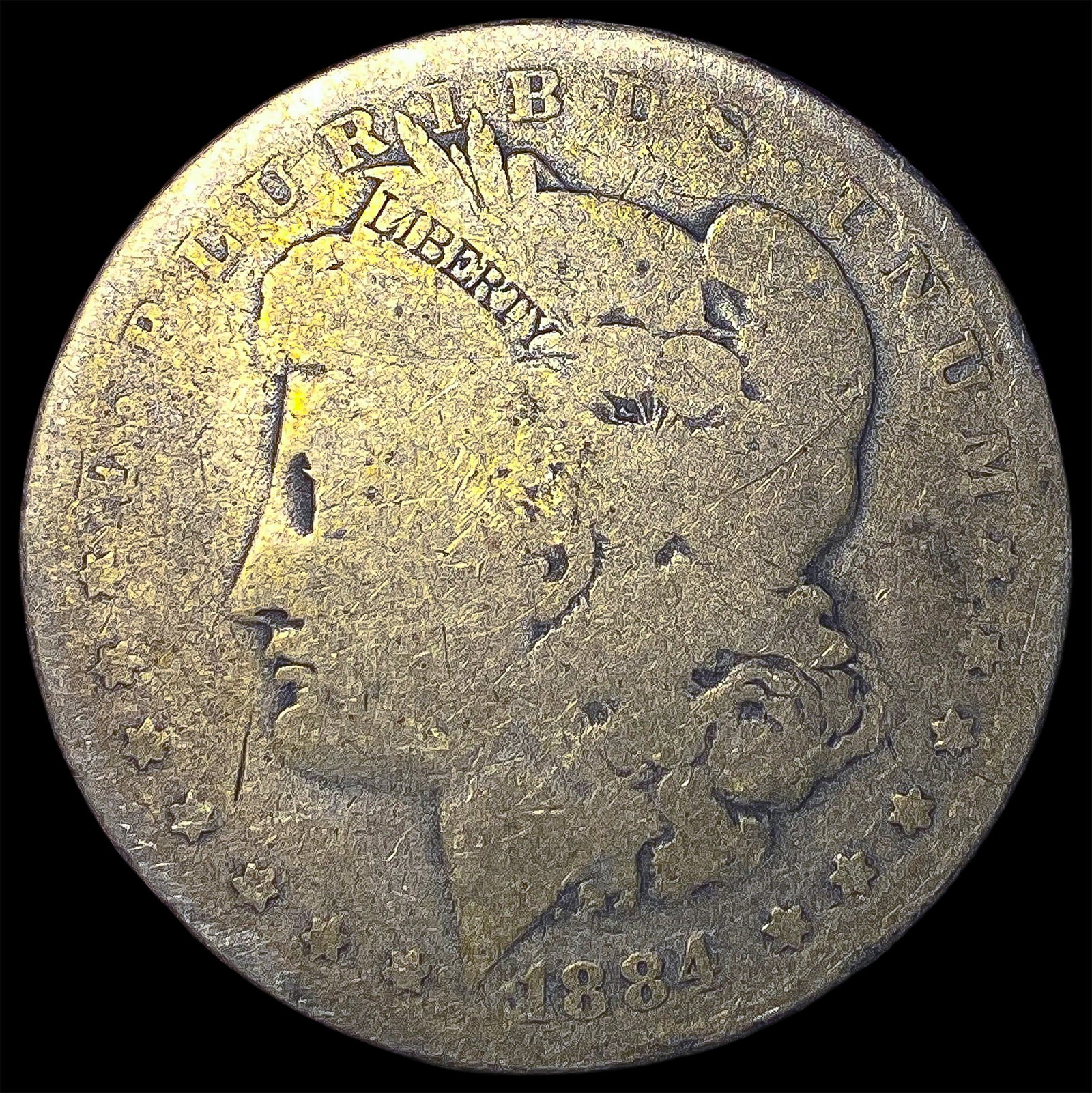 1884-O Morgan Silver Dollar NICELY CIRCULATED: 1884-O Morgan Silver Dollar NICELY CIRCULATED