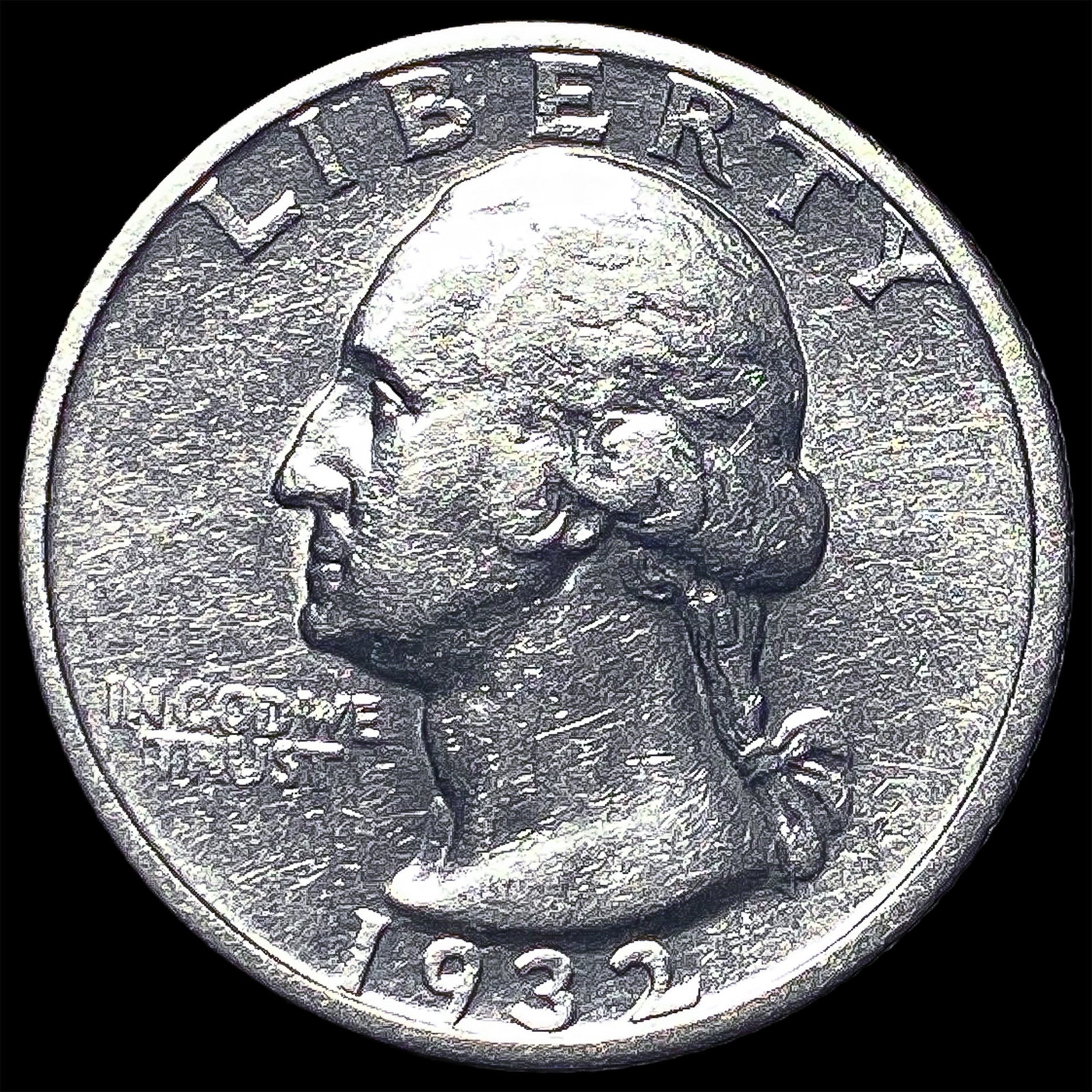1932-S Silver Washington Quarter UNCIRCULATED (1 of 2)