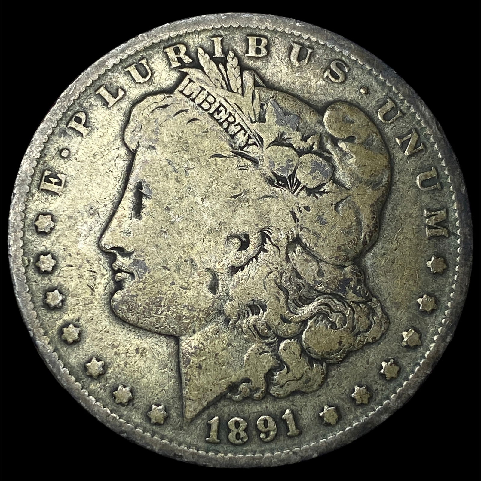 1891-O Silver Morgan Dollar NICELY CIRCULATED: 1891-O Silver Morgan Dollar NICELY CIRCULATED