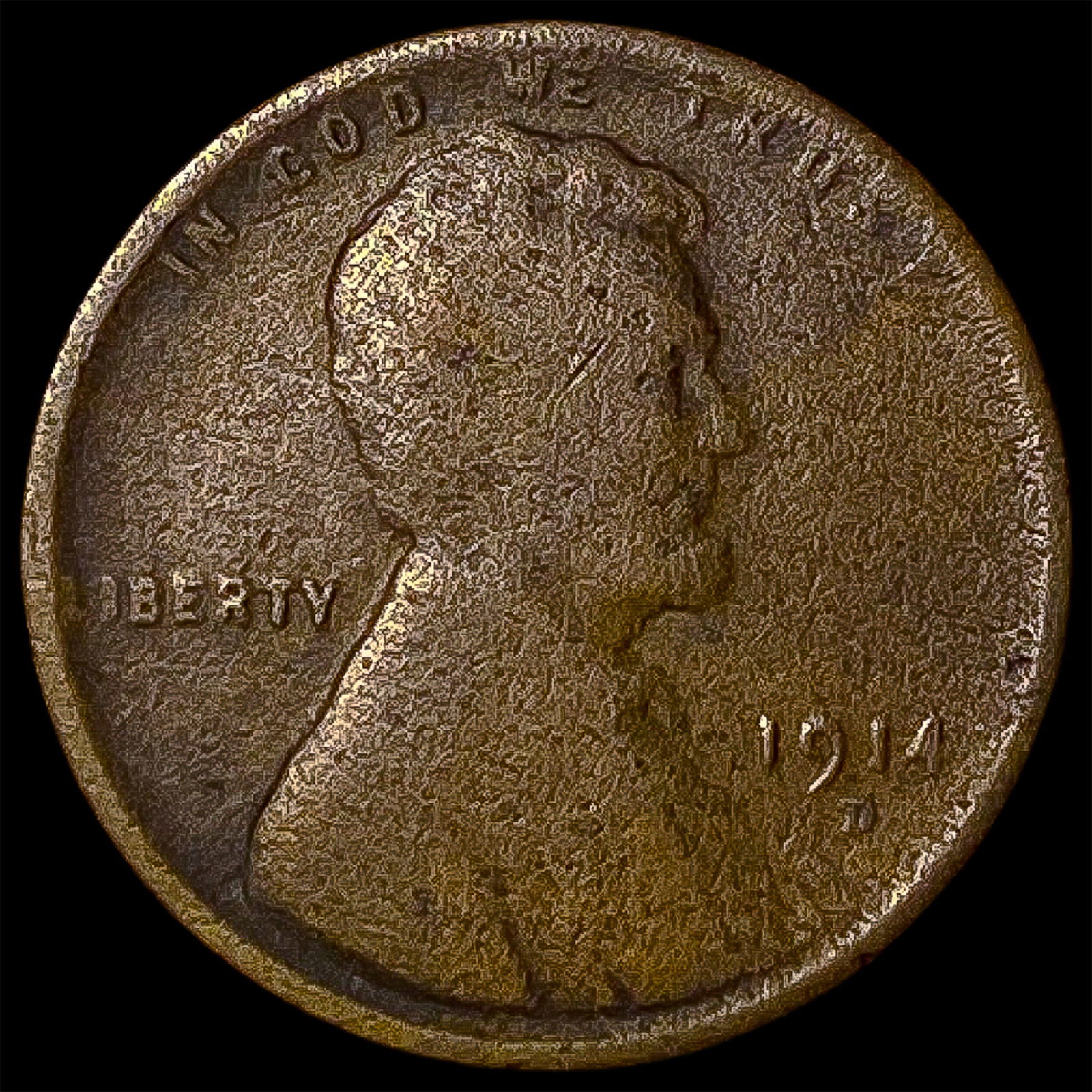 1914-D Lincoln Wheat Cent NICELY CIRCULATED: 1914-D Lincoln Wheat Cent NICELY CIRCULATED