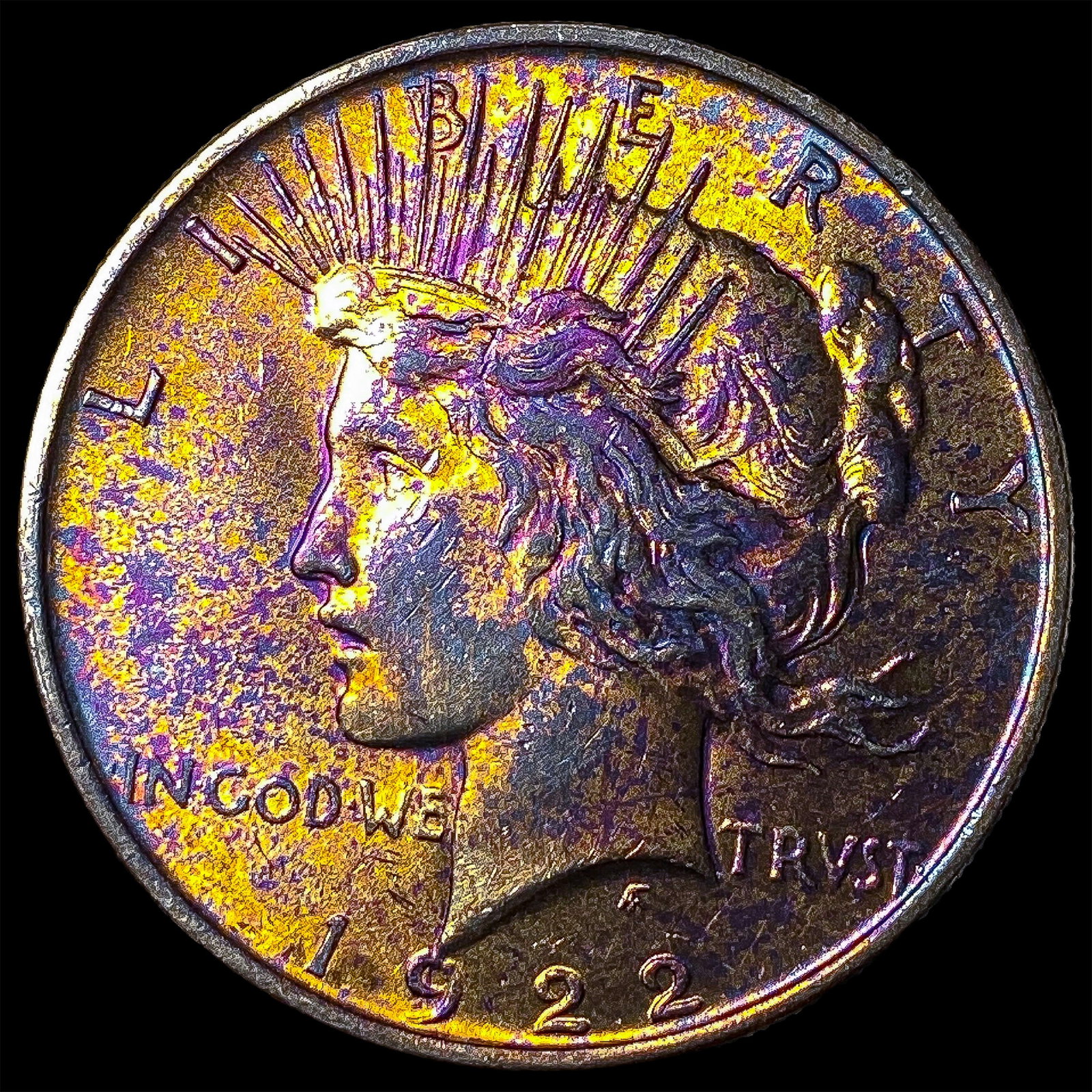 1922-S Silver Peace Dollar UNCIRCULATED: 1922-S Silver Peace Dollar UNCIRCULATED