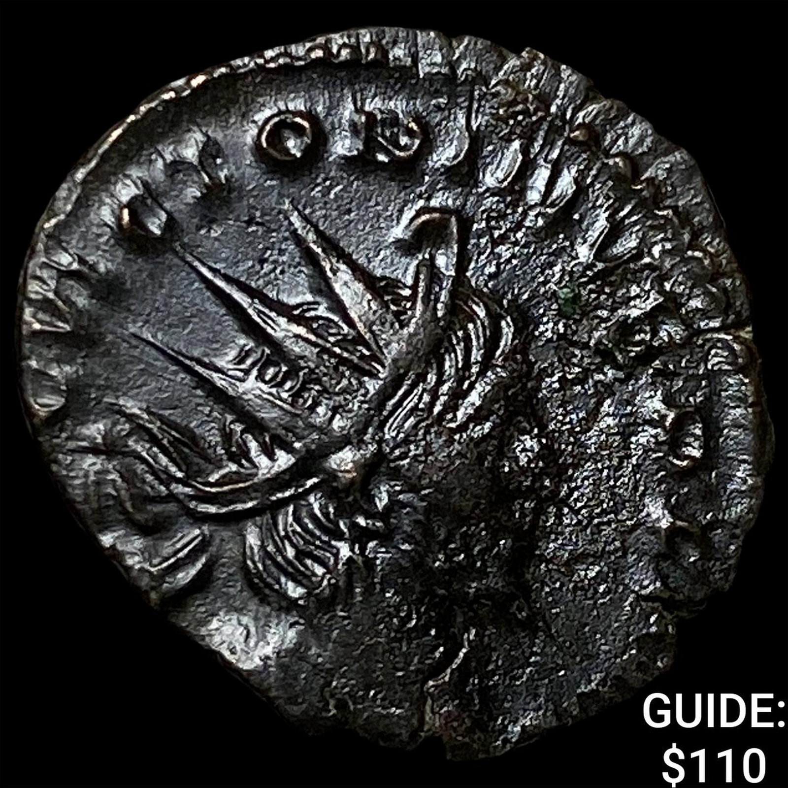 Romano-Gallic Victorinus 269-271 AD Dbl Denarius CHOICE AU: Romano-Gallic Victorinus 269-271 AD Dbl Denarius CHOICE AU