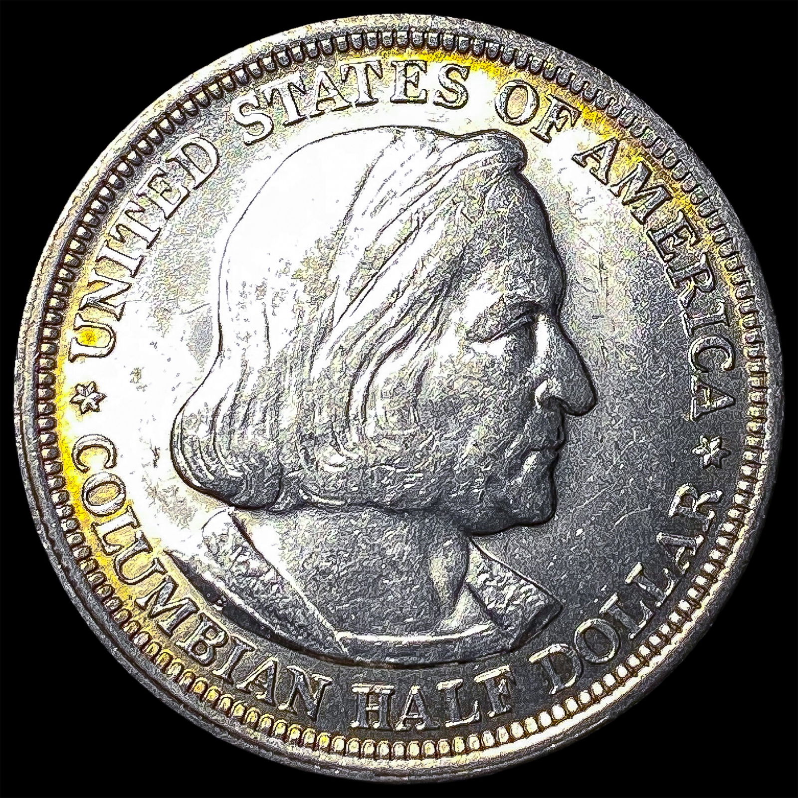 1893 Silver Columbian Expo Half Dollar UNCIRCULATED: 1893 Silver Columbian Expo Half Dollar UNCIRCULATED
