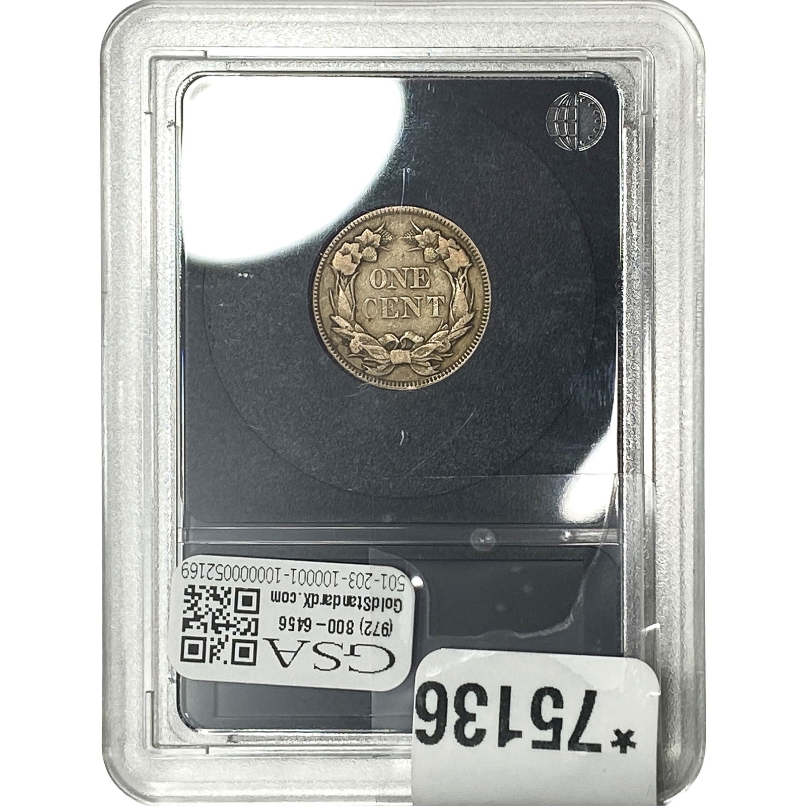1858 Flying Eagle Cent - 2