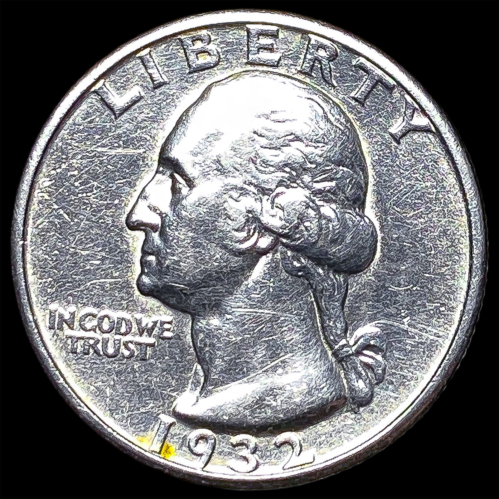 1932-S Silver Washington Quarter UNCIRCULATED: 1932-S Silver Washington Quarter UNCIRCULATED