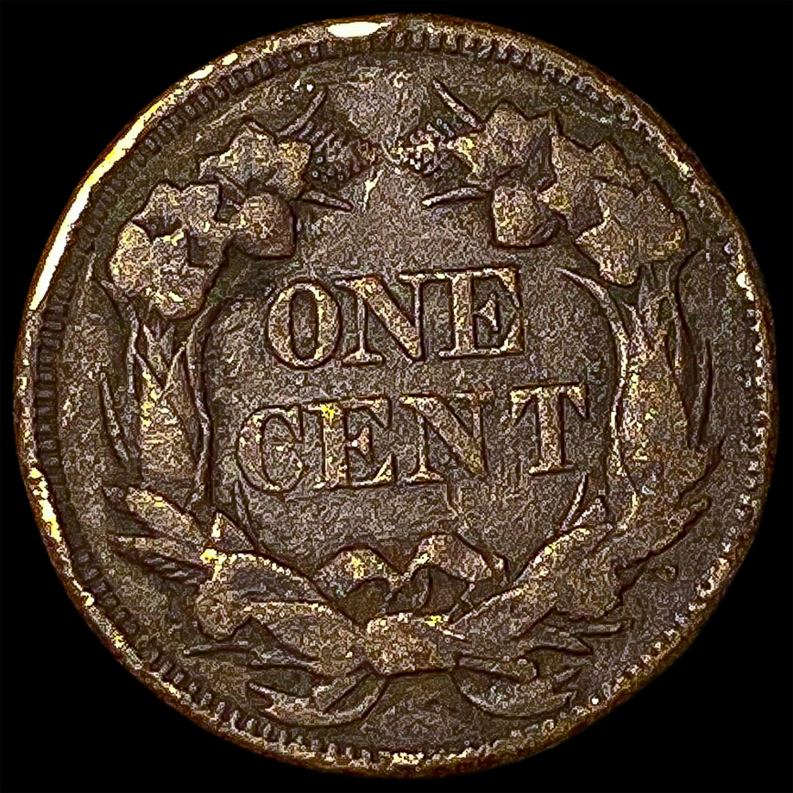 1858 Copper-Nickel Flying Eagle Cent HIGH GRADE - 2