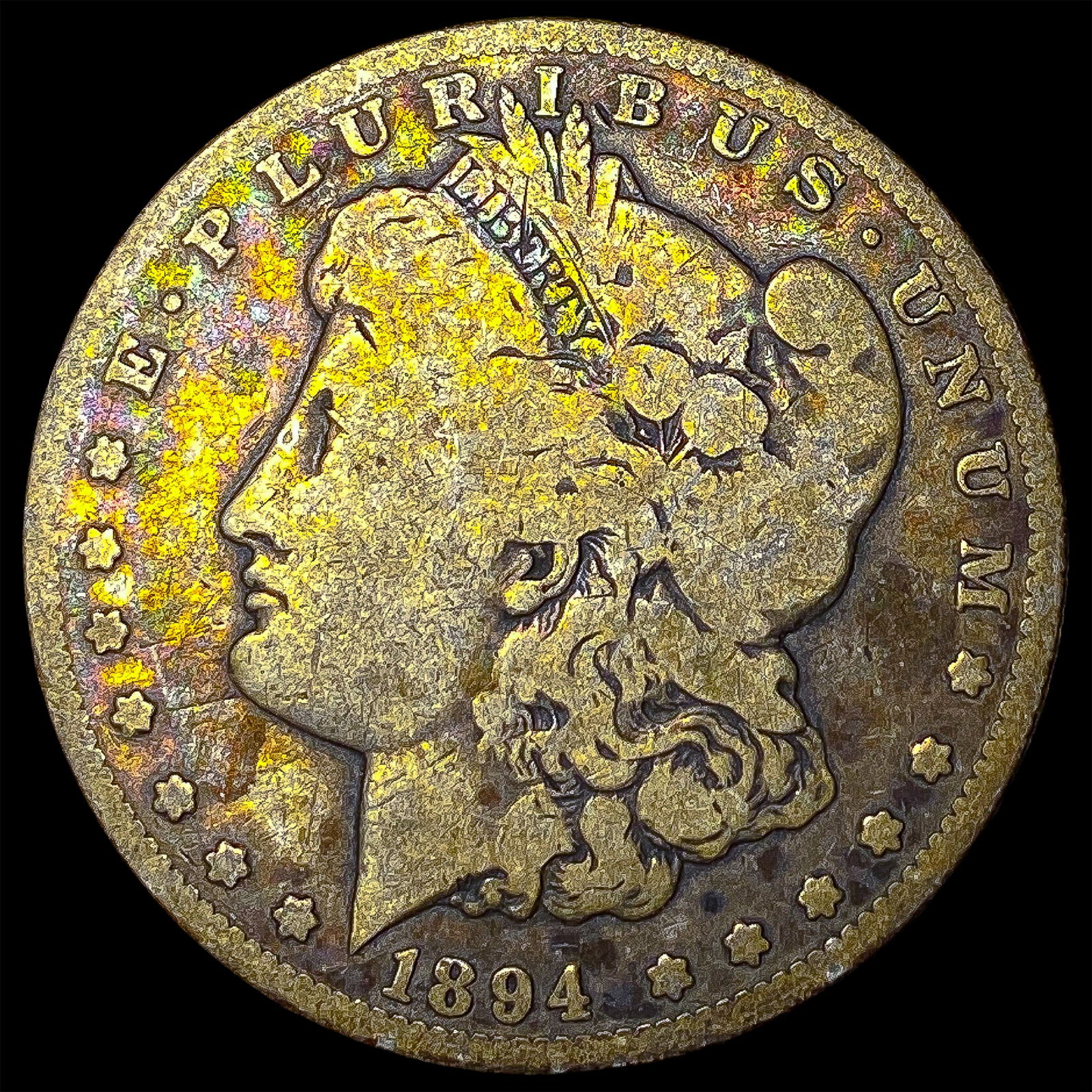 1894-S Silver Morgan Dollar NICELY CIRCULATED: 1894-S Silver Morgan Dollar NICELY CIRCULATED