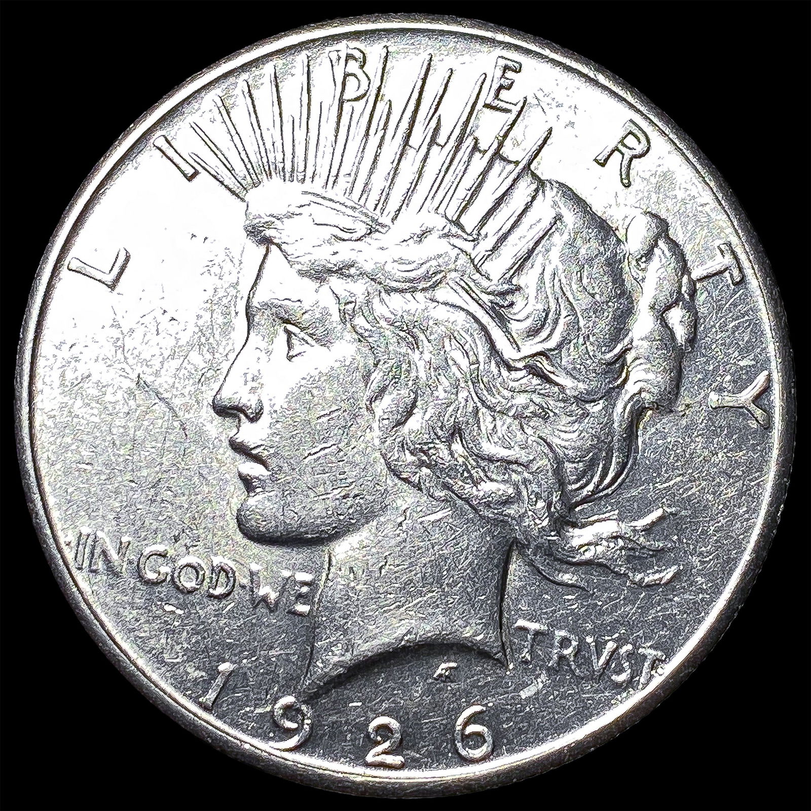 1926-S Peace Silver Dollar UNCIRCULATED: 1926-S Peace Silver Dollar UNCIRCULATED