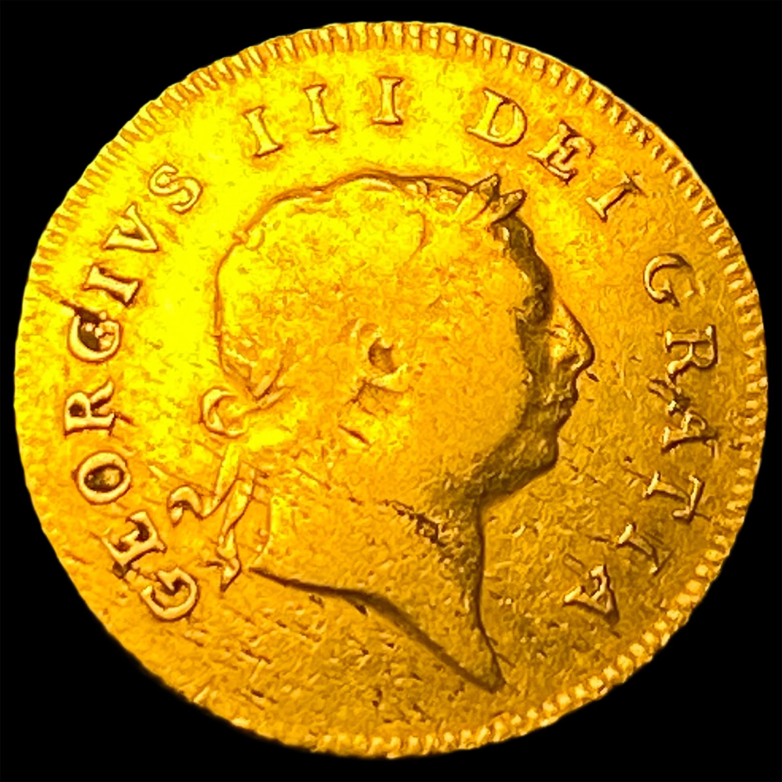 1806 Great Britain Gold 1/2 Guinea NEARLY UNCIRCULATED: 1806 Great Britain Gold 1/2 Guinea NEARLY UNCIRCULATED
