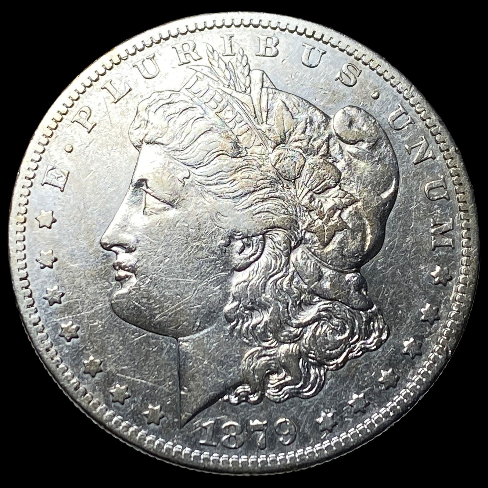 1879-S Silver Morgan Dollar CLOSELY UNCIRCULATED: 1879-S Silver Morgan Dollar CLOSELY UNCIRCULATED