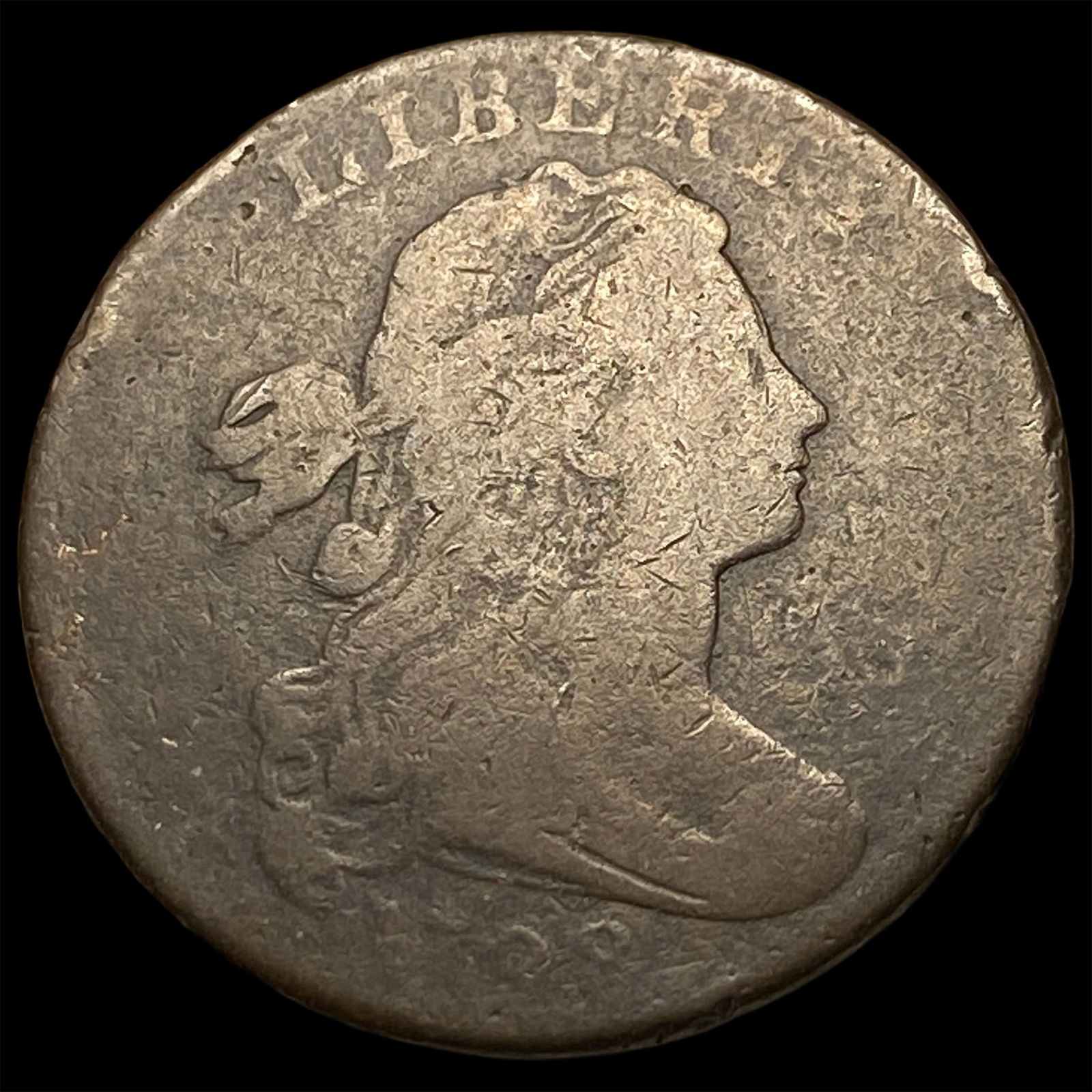 1798 Draped Bust Large Cent LIGHTLY CIRCULATED: 1798 Draped Bust Large Cent LIGHTLY CIRCULATED