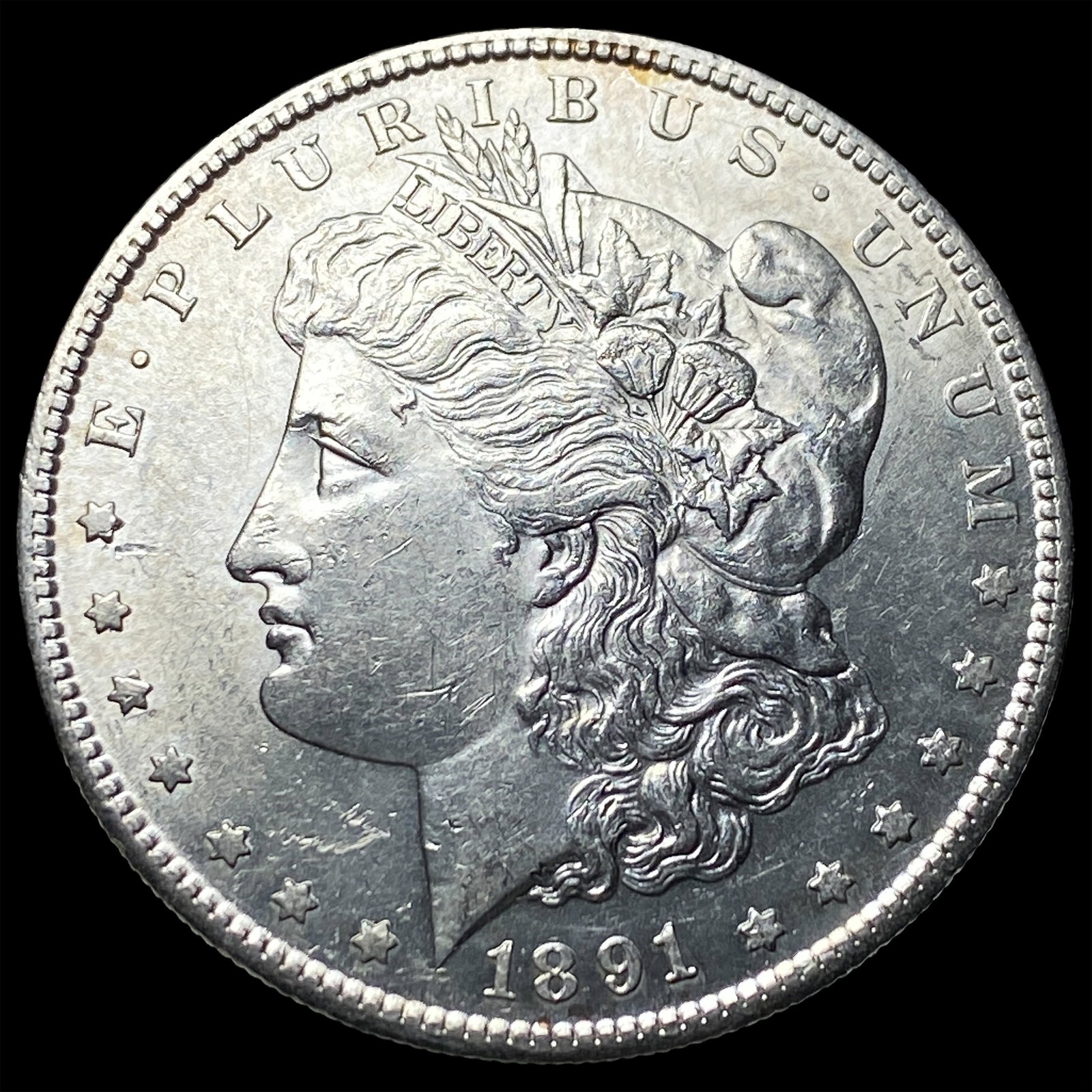 1891-S Silver Morgan Dollar UNCIRCULATED (1 of 2)