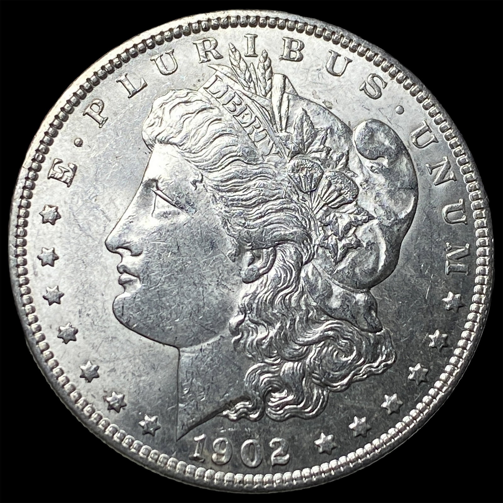 1902 Silver Morgan Dollar CHOICE AU (1 of 2)