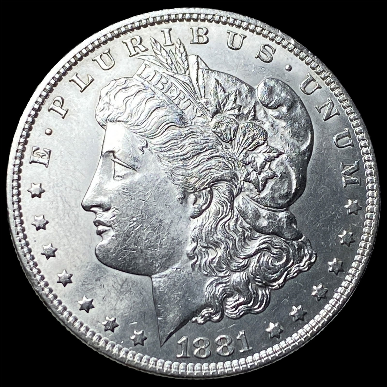 1881 Silver Morgan Dollar UNCIRCULATED: 1881 Silver Morgan Dollar UNCIRCULATED